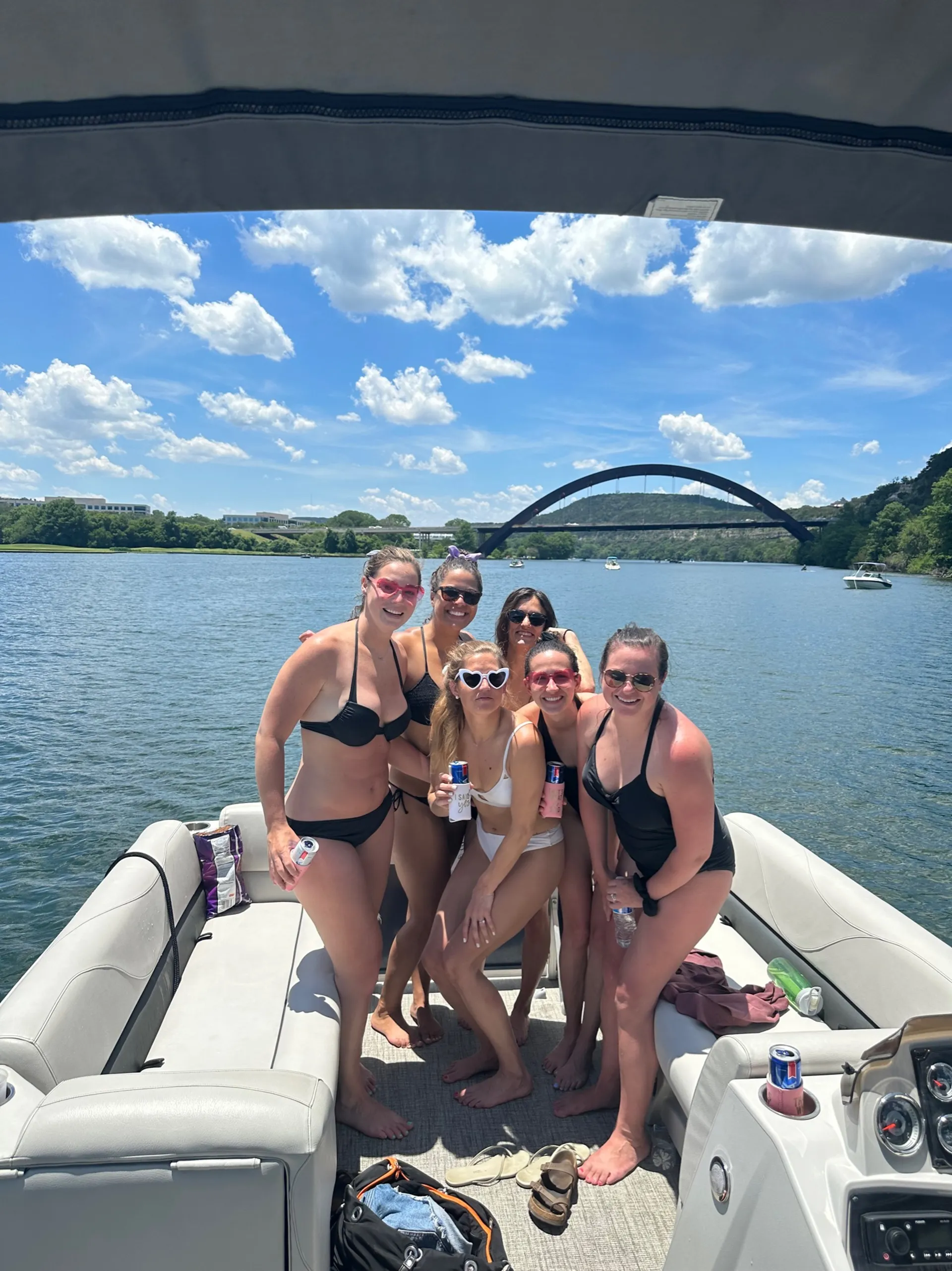luxury Avalon pontoon Boat Cruise! Perfect for parties/families🎊🥂☀️