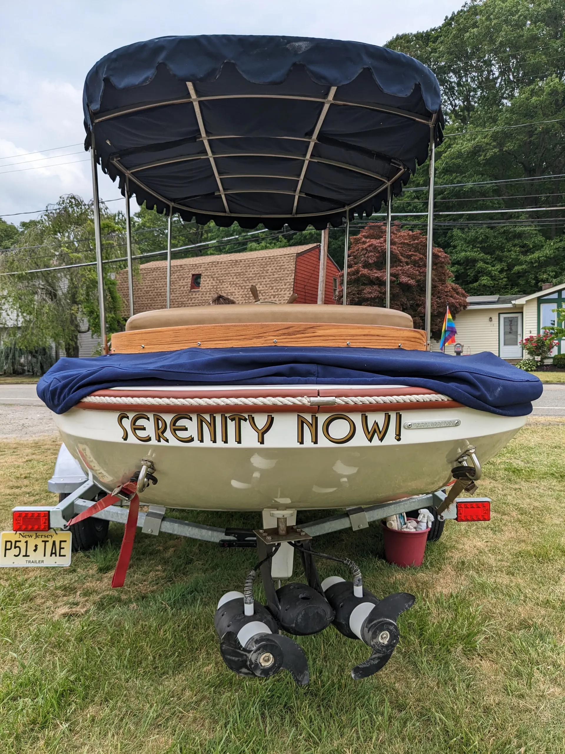 Canadian Electric Boats Fantail 217 in Andover, NJ — photo 6