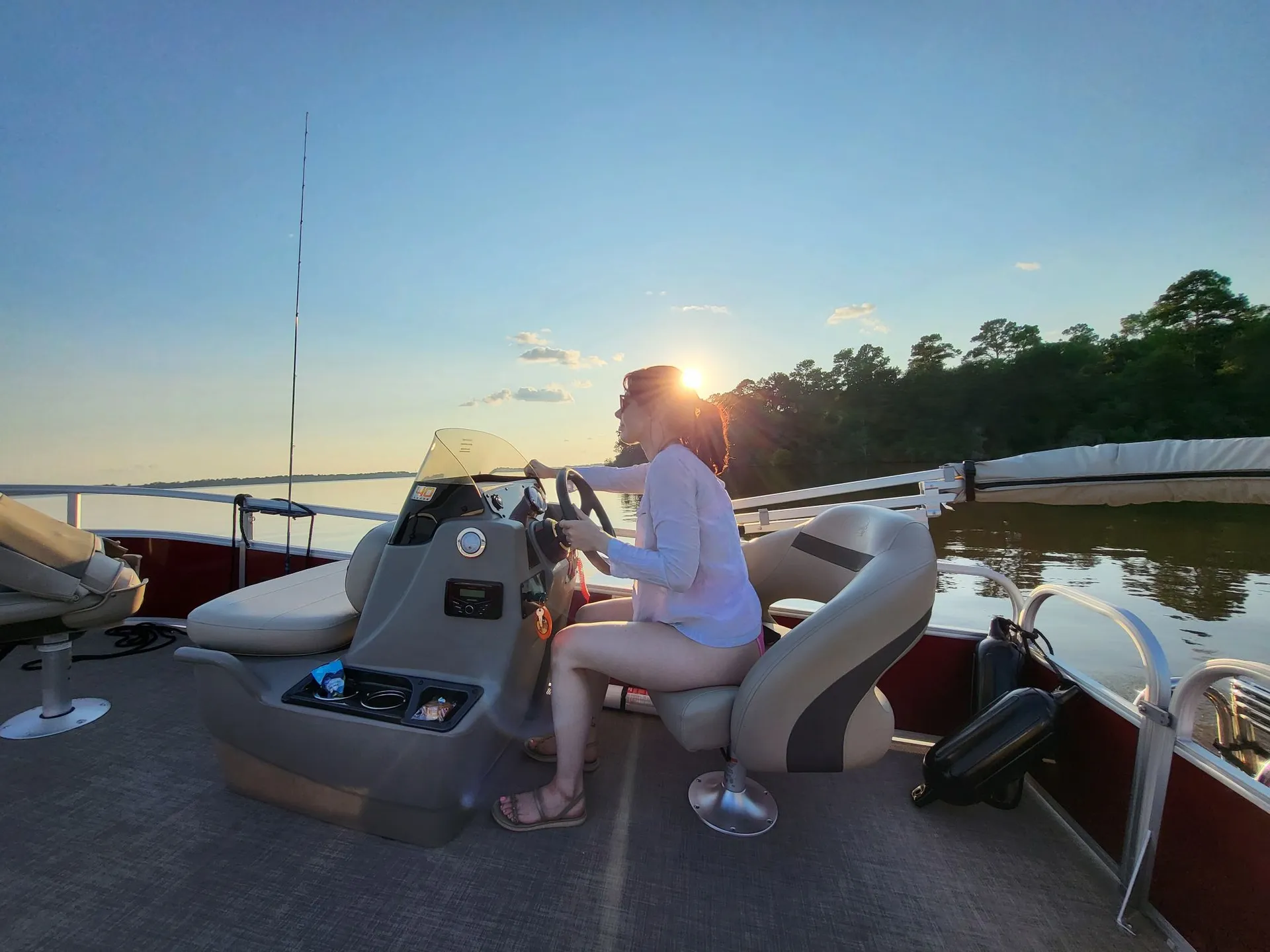 BRAND NEW Pontoon - Great for Boating, Fishing, & Partying