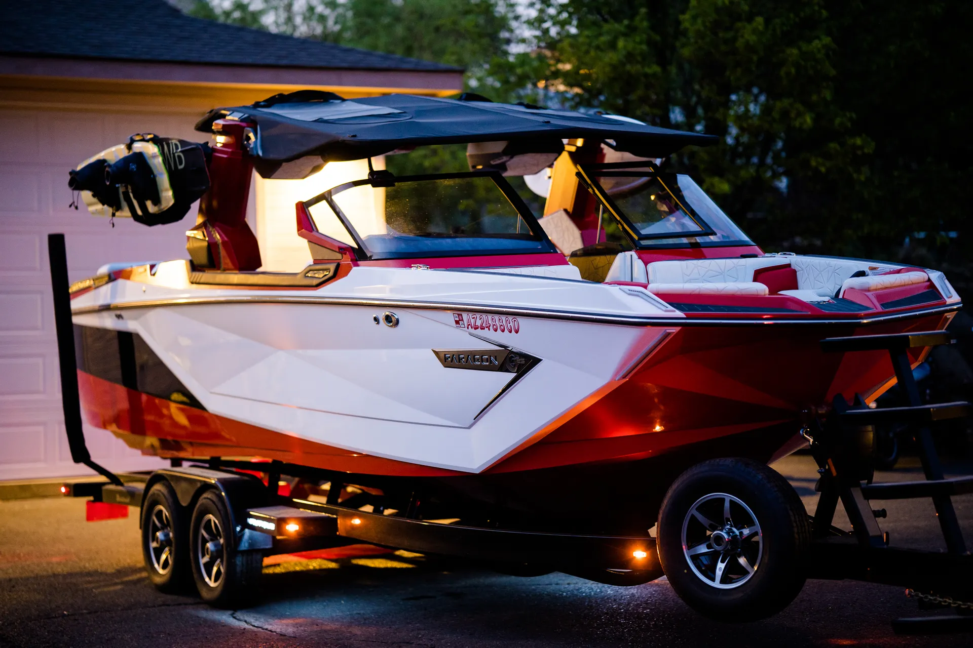 Fully loaded G25 Paragon Surf Boat