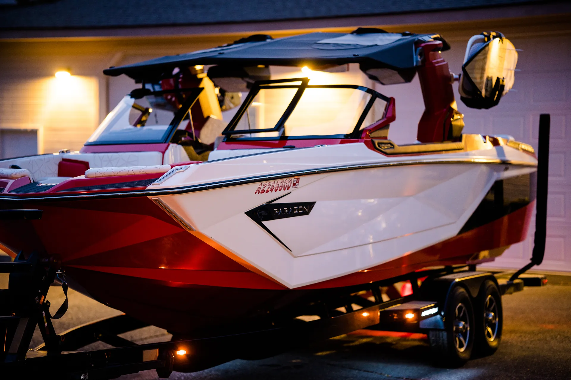 Fully loaded G25 Paragon Surf Boat