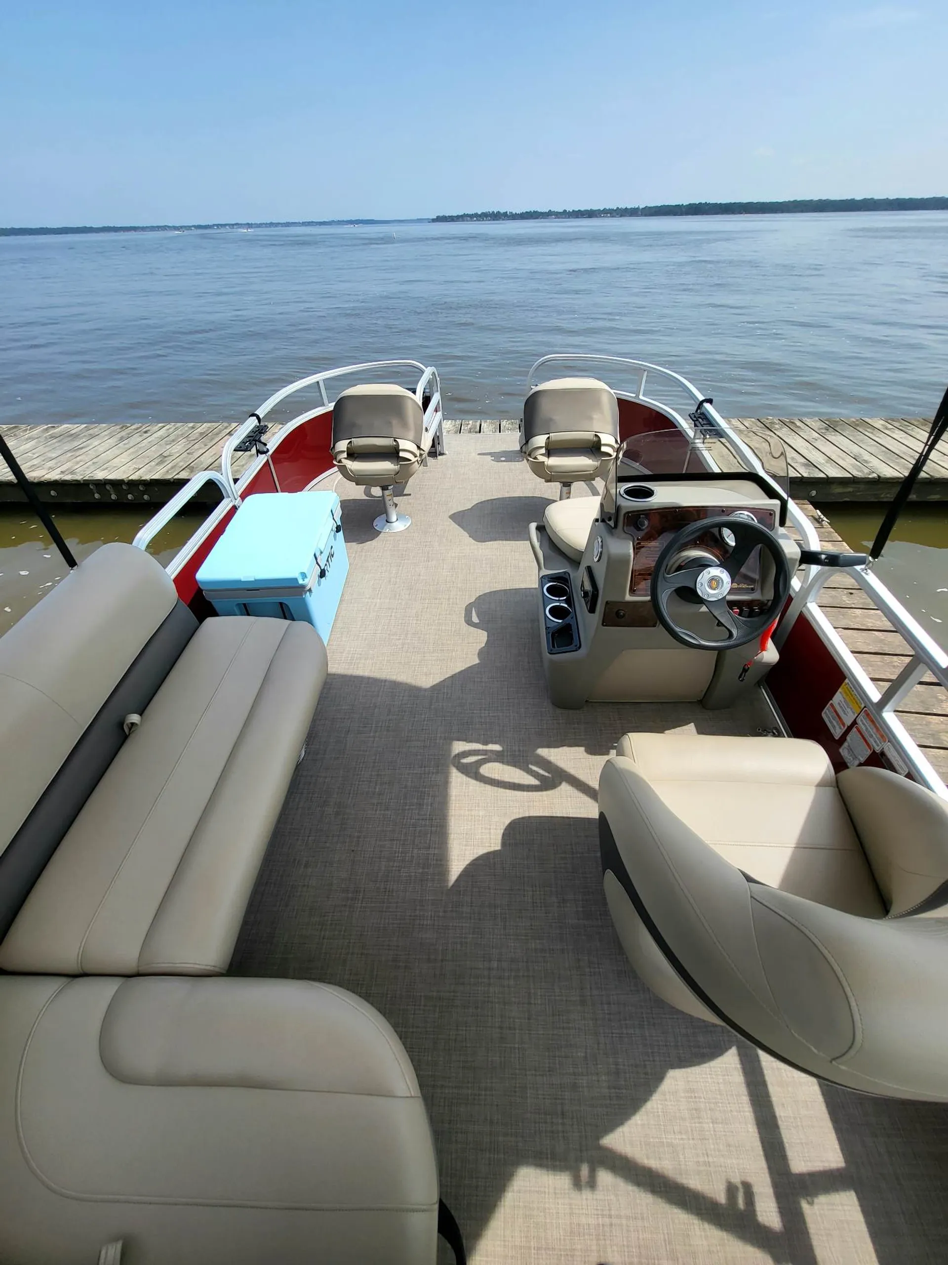 BRAND NEW Pontoon - Great for Boating, Fishing, & Partying