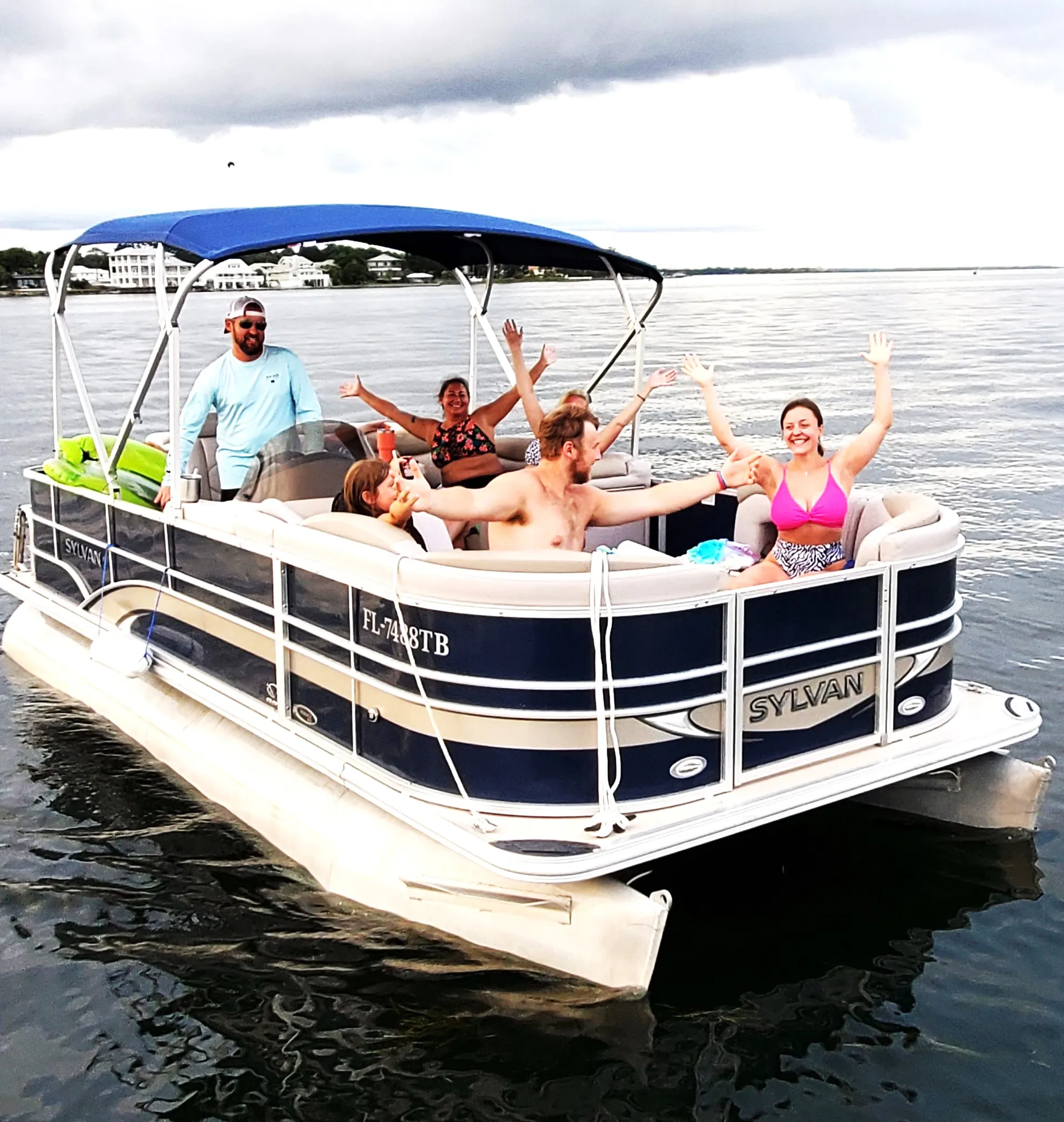 Captained Charter Pontoon Rental