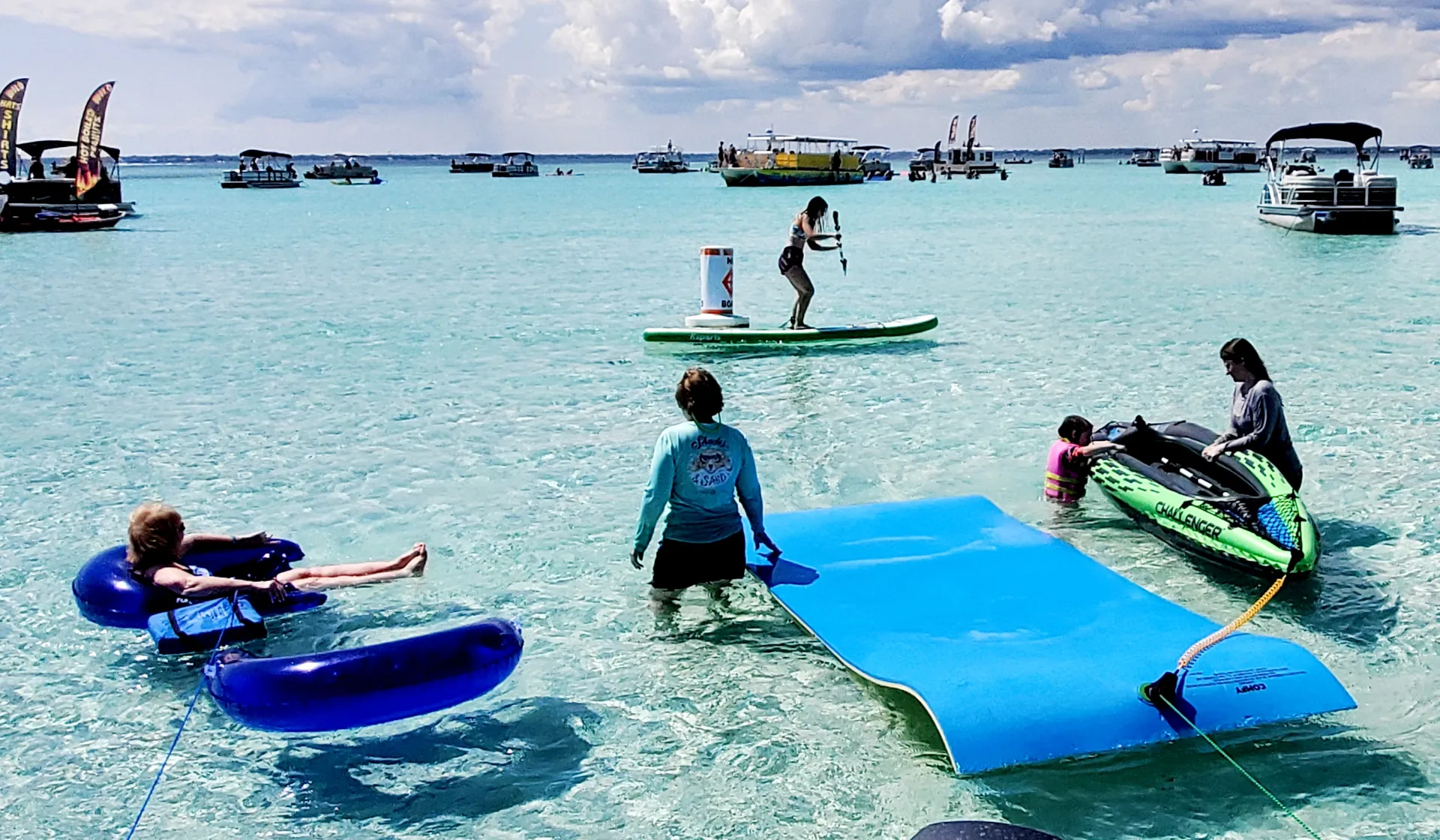 Captained Charter Pontoon Rental