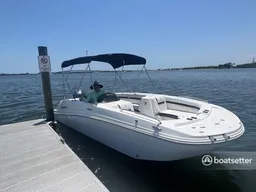 19 ft Hurricane Deck Boat