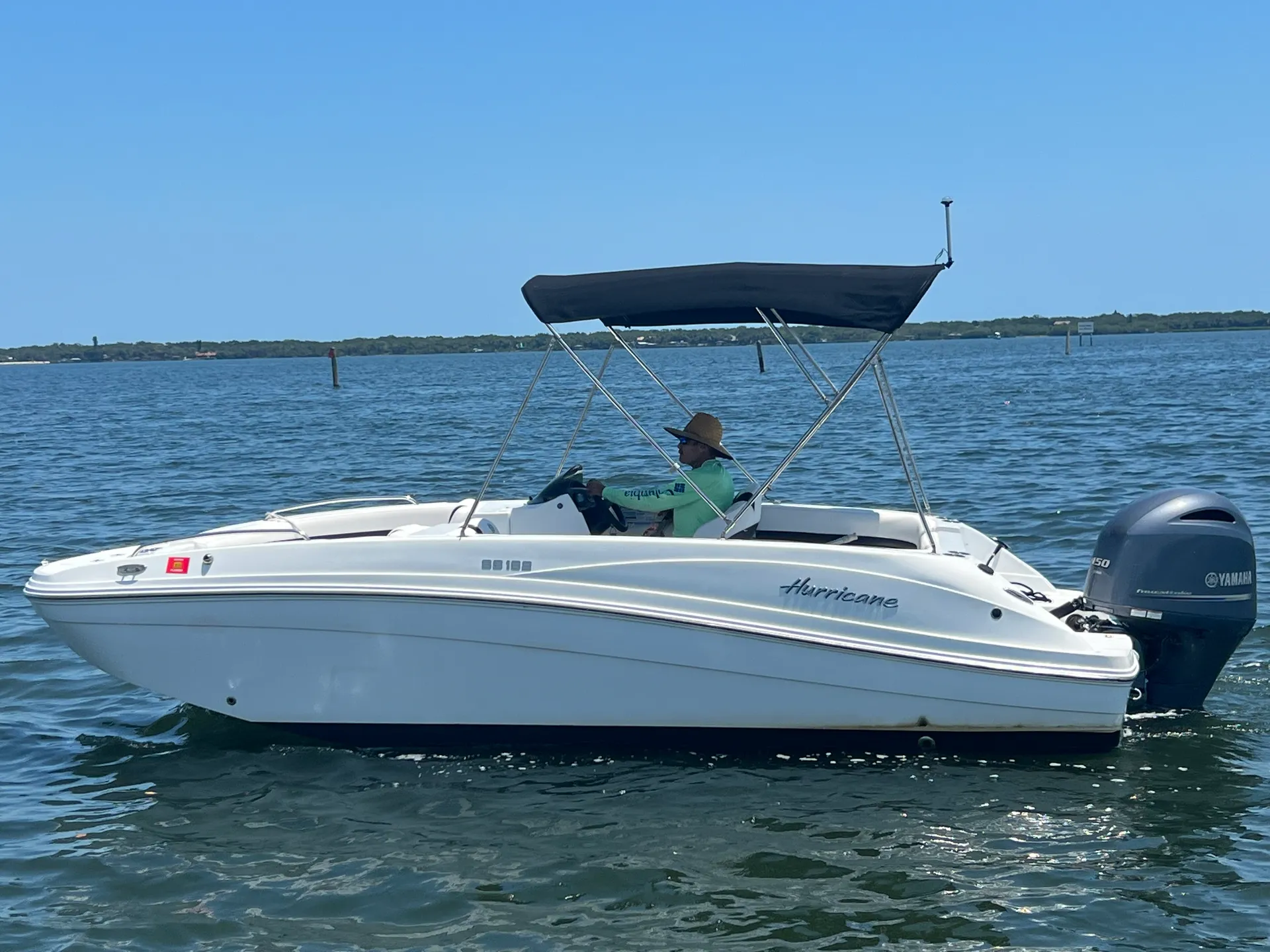 19 ft Hurricane Deck Boat