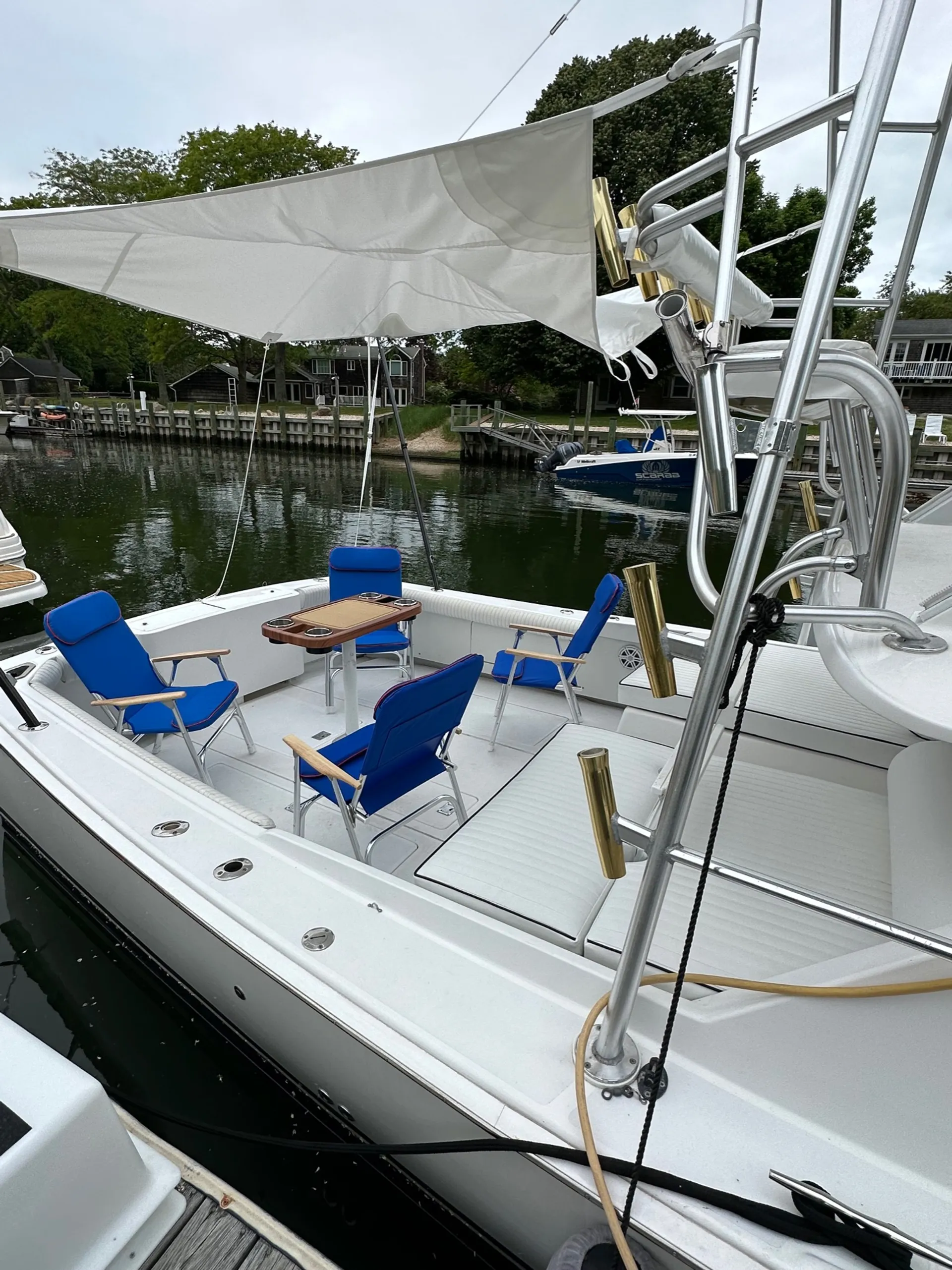 31’ Bertram with local Captain & fuel included.