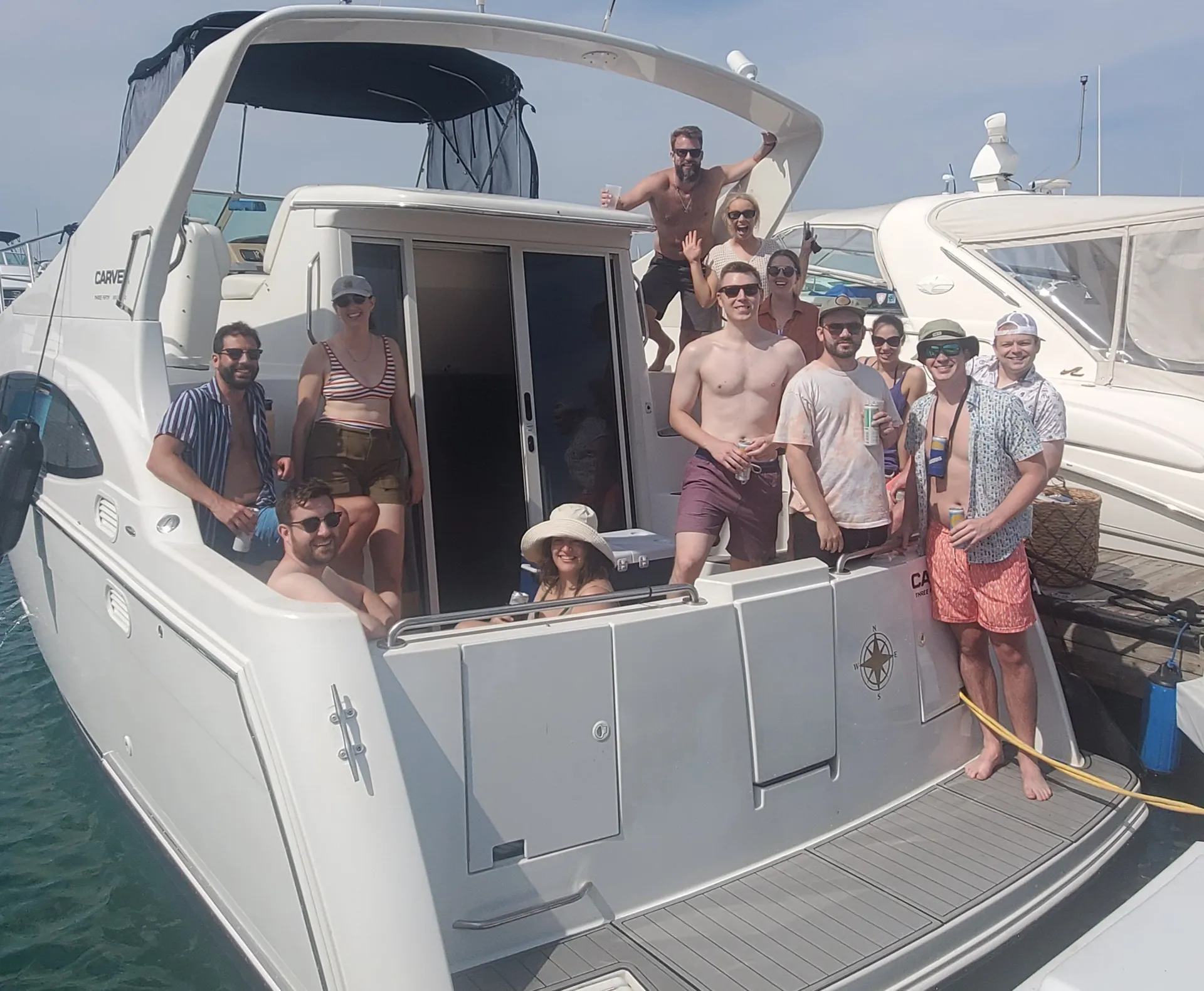 Chicago’s Best Party Yacht – 40’ Double Decker Carver