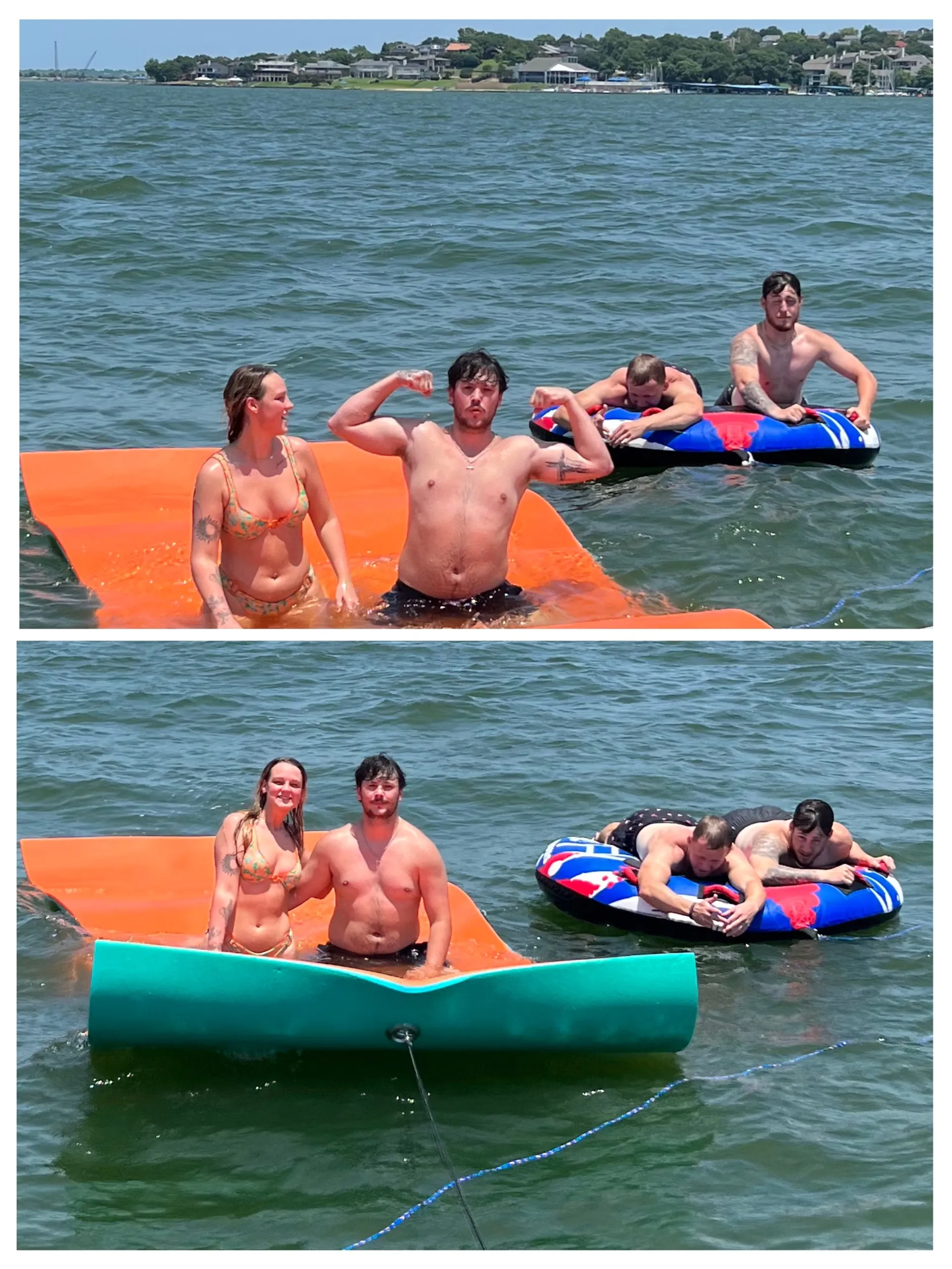 20' Fishing pontoon near Lavon and Ray Hubbard