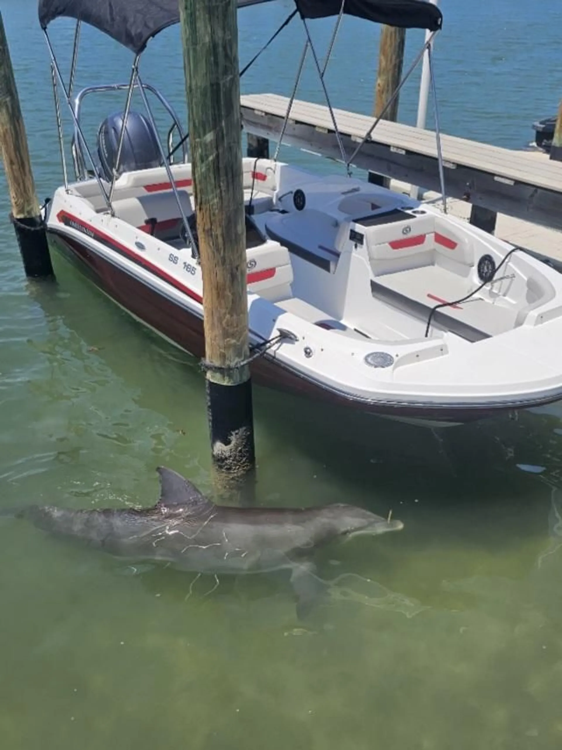 2022 Hurricane deck boat perfect  for the family.