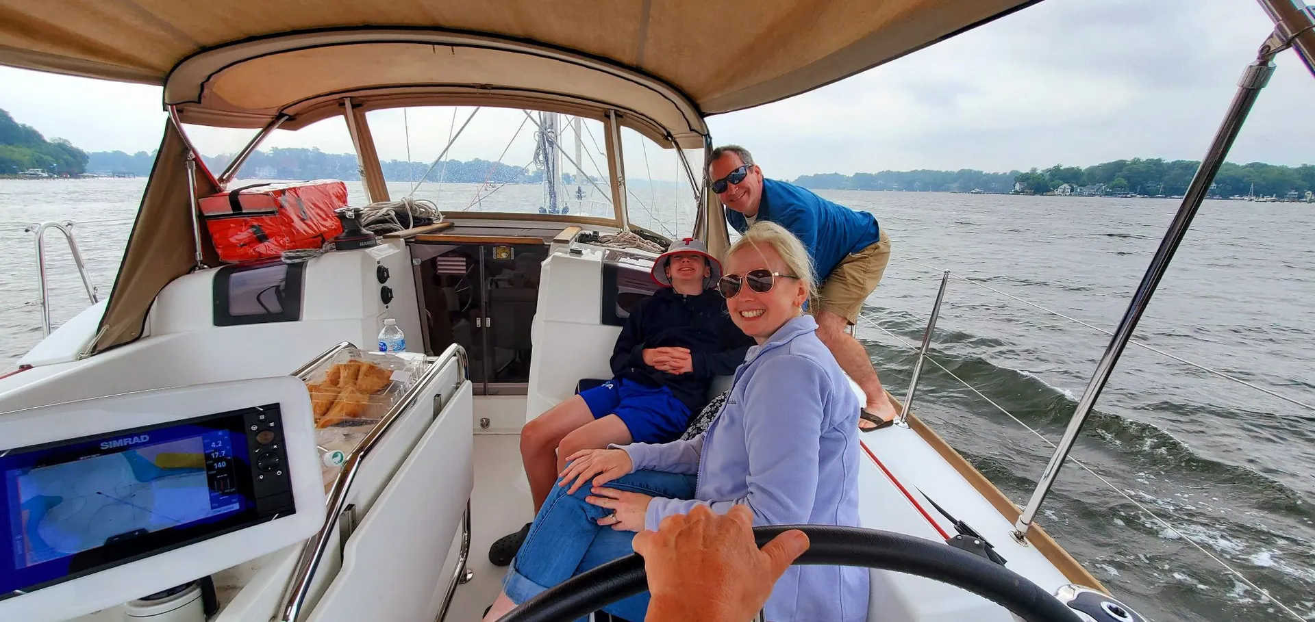 Sail away on the Chesapeake Bay with Chessie from Annapolis!  