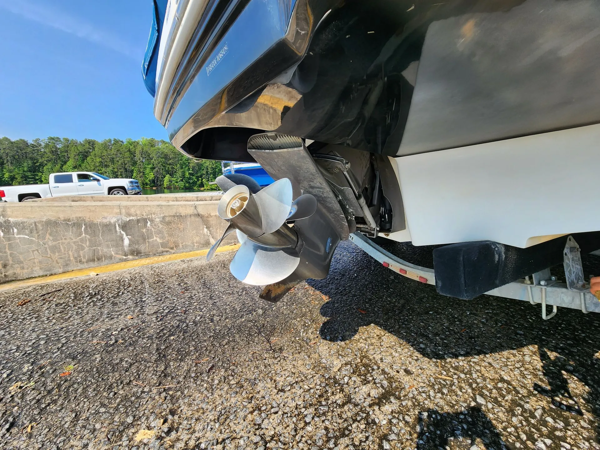 24.4' Open Bow, the cleanest fully functional boat around!