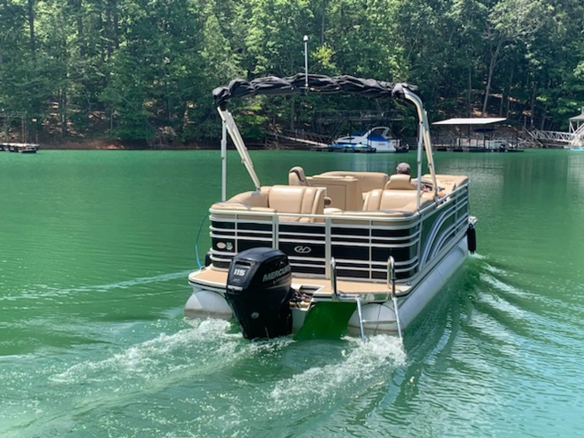 HARRIS FLOTEBOTE 220 SOLSTICE CW W/115ELPT 4-S in Buford, GA — photo 3