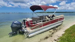 Bennington 22 SSi Pontoon with plush seating  boat photo