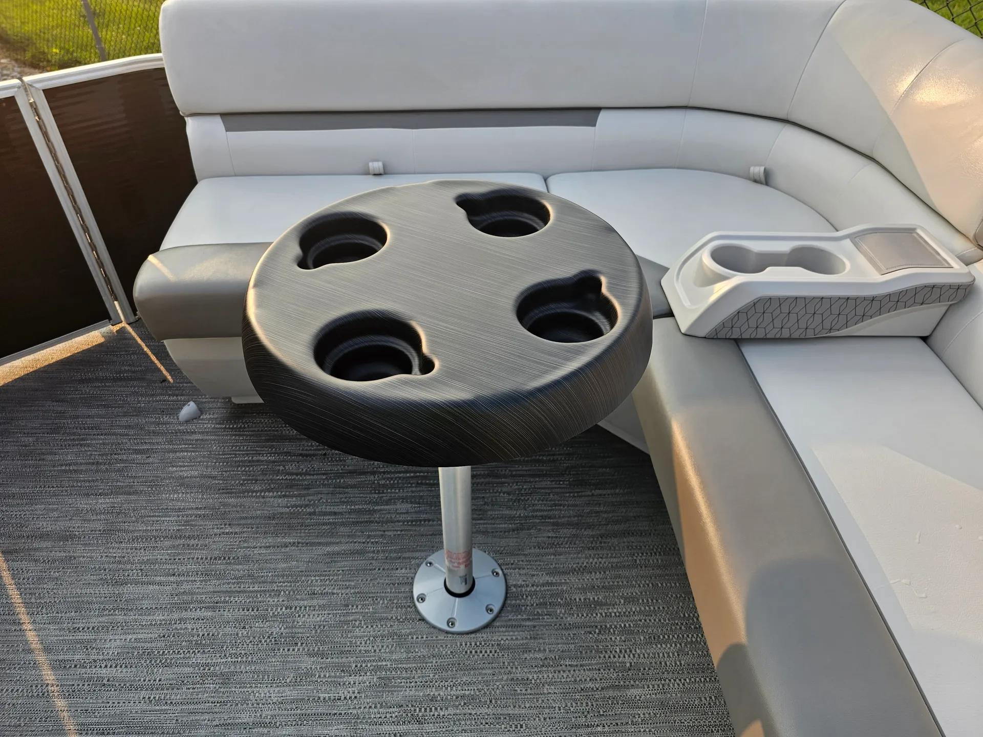 Boat In Peace On The Serenity! Beautiful and Clean Pontoon Boat!