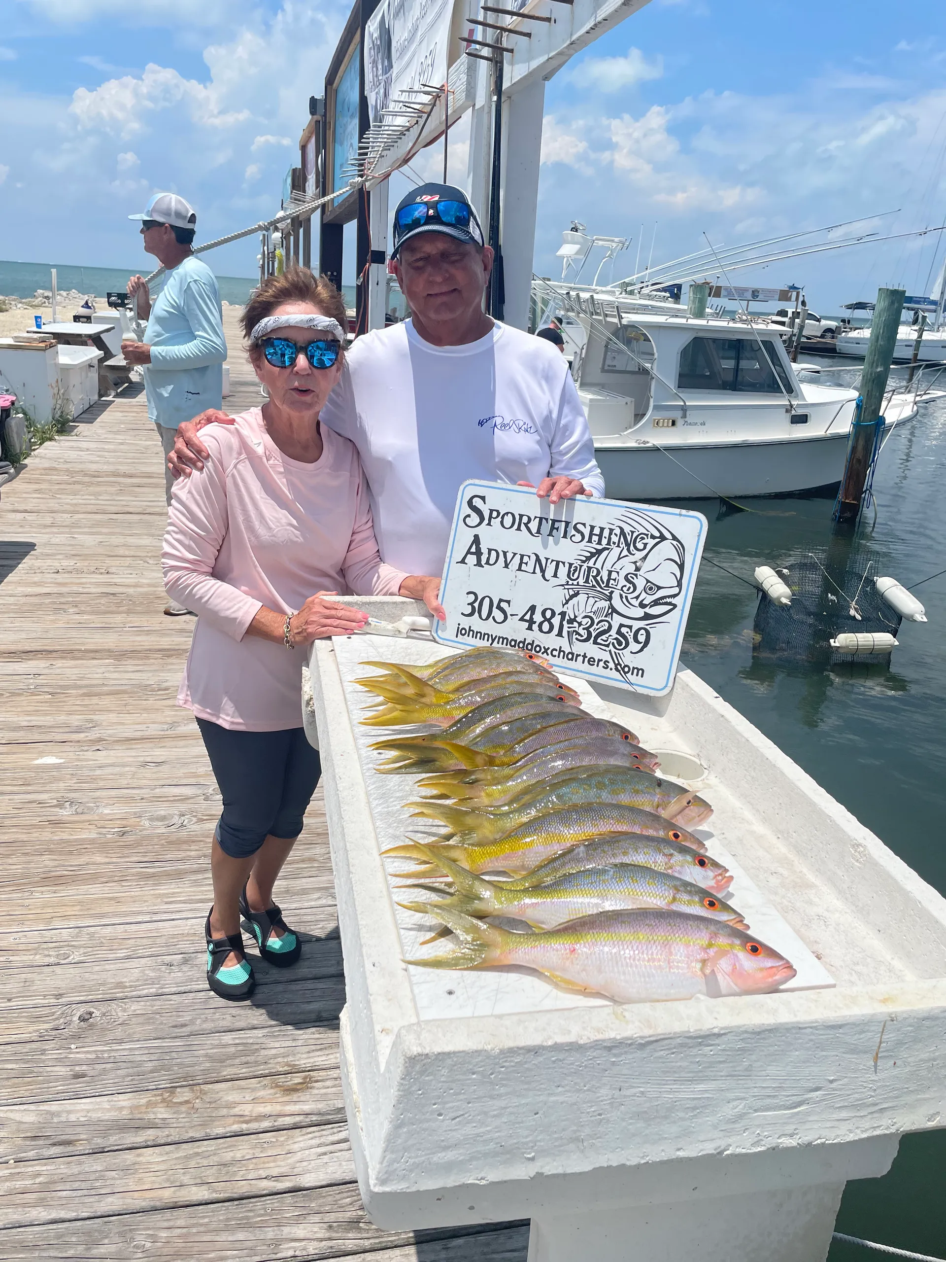 Wonderful Fishing Adventure w Capt. Johnny! 