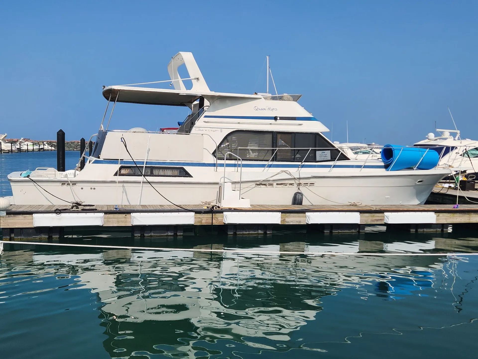 Queen Myra Yacht Charters on Lake Michigan or Dockside Party @ 31st St