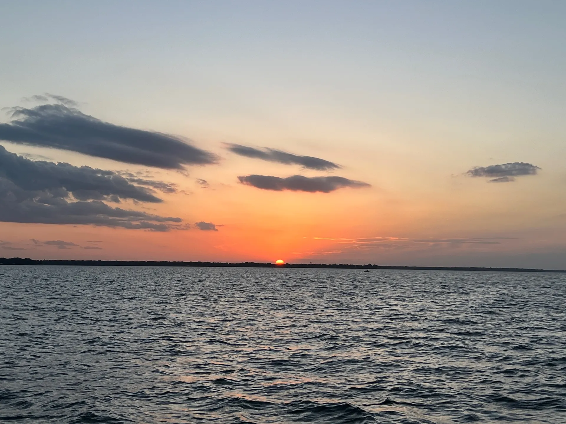 24 Foot pontoon boat for rent on Cedar Creek Lake 