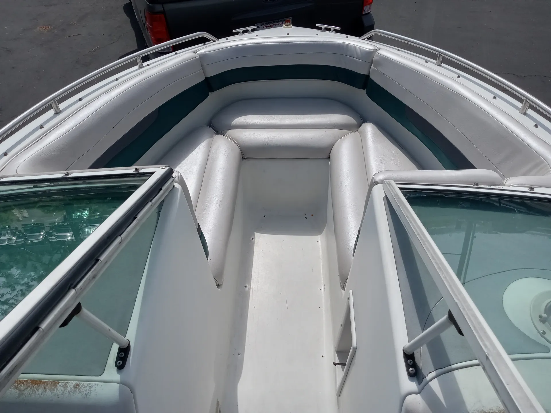 Sportboat.  Chris Craft Cruiser rental is available 2X per month.