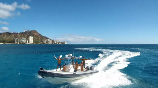 Rent a Zodiac of North America rigid inflatable in Honolulu, HI near me