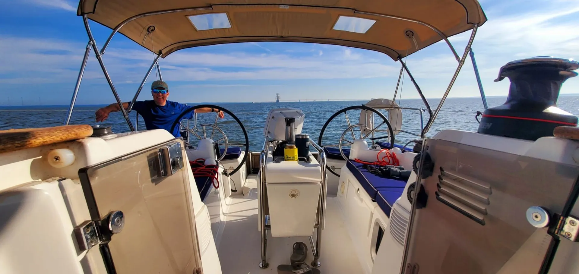 Sail away on the Chesapeake Bay with Chessie from Annapolis!  