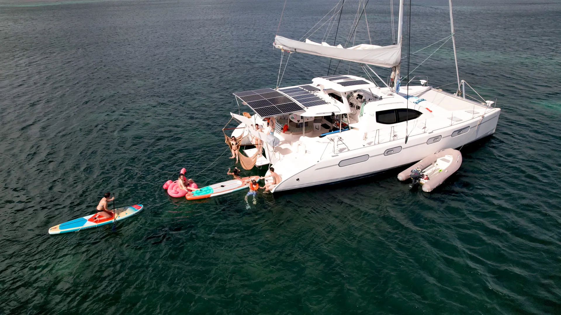 50' Catamaran Charter with Water Toys 