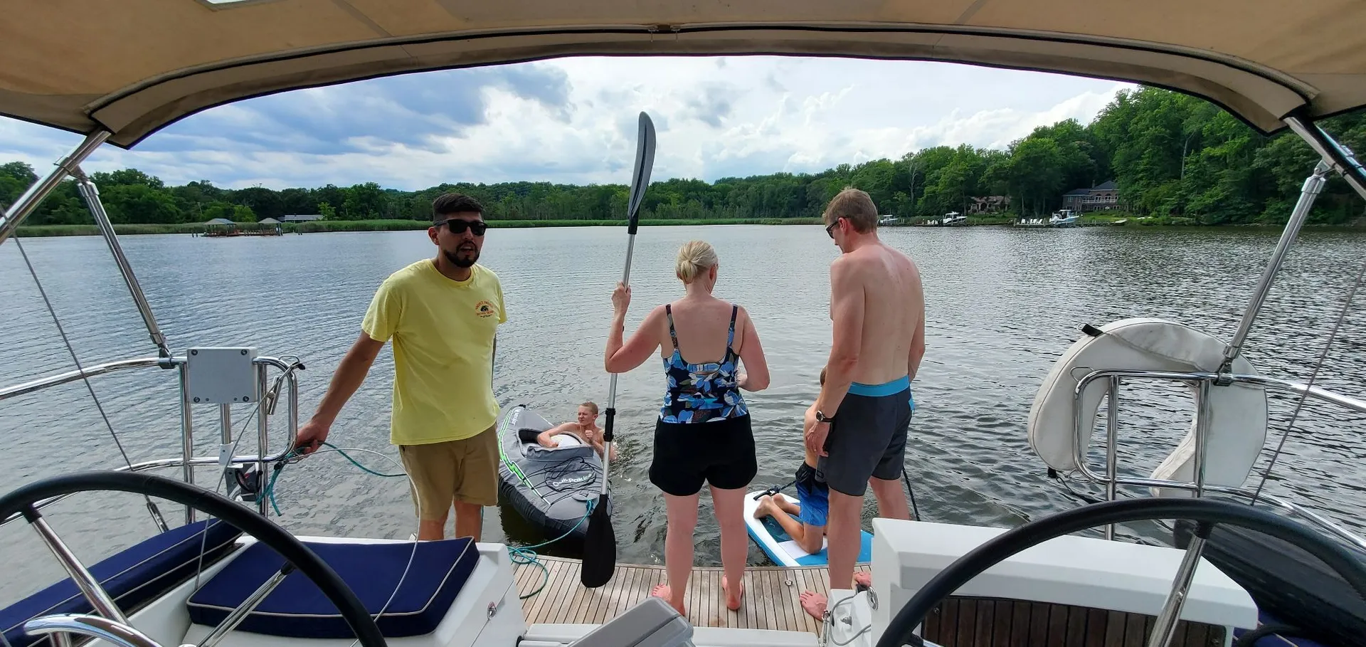 Sail away on the Chesapeake Bay with Chessie from Annapolis!  