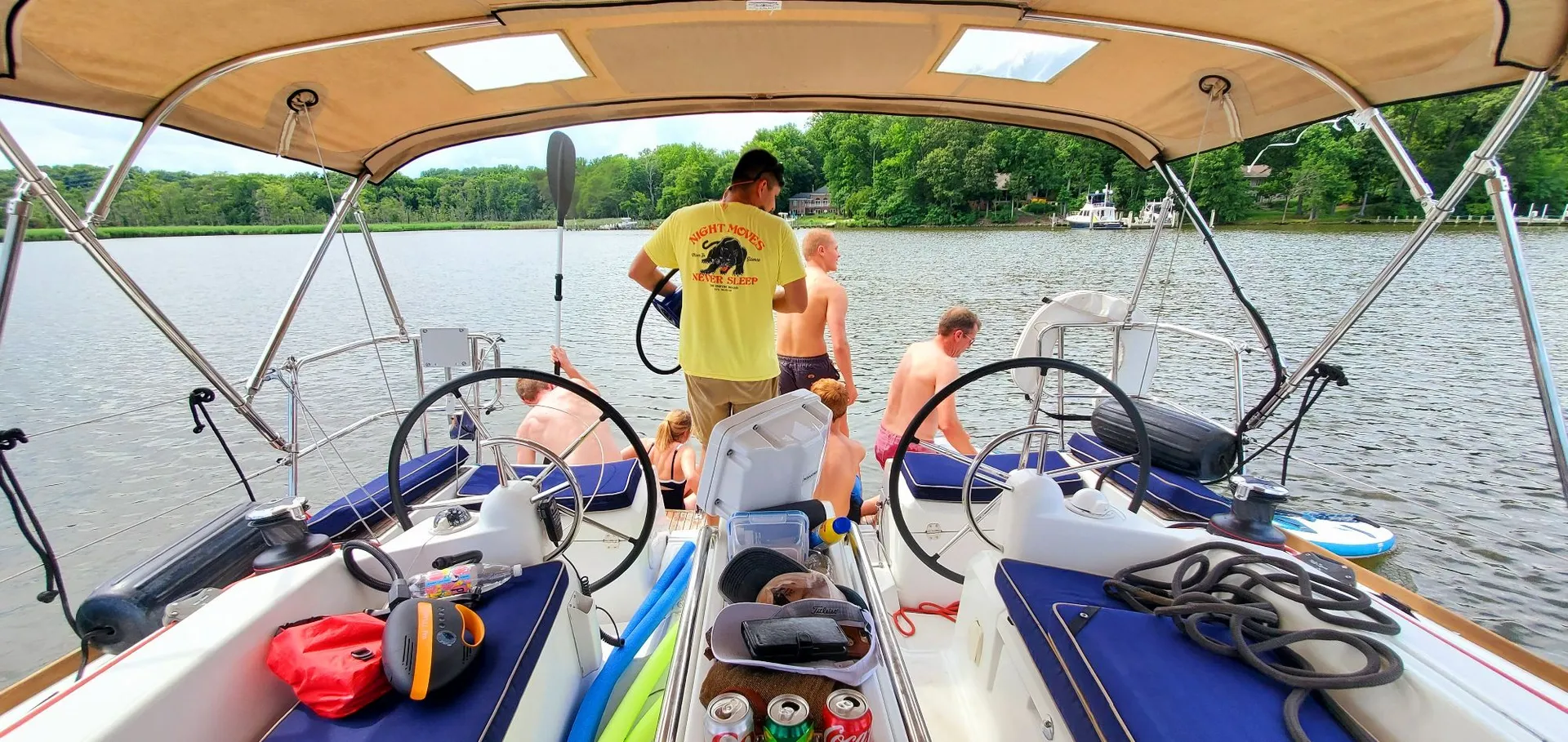 Sail away on the Chesapeake Bay with Chessie from Annapolis!  