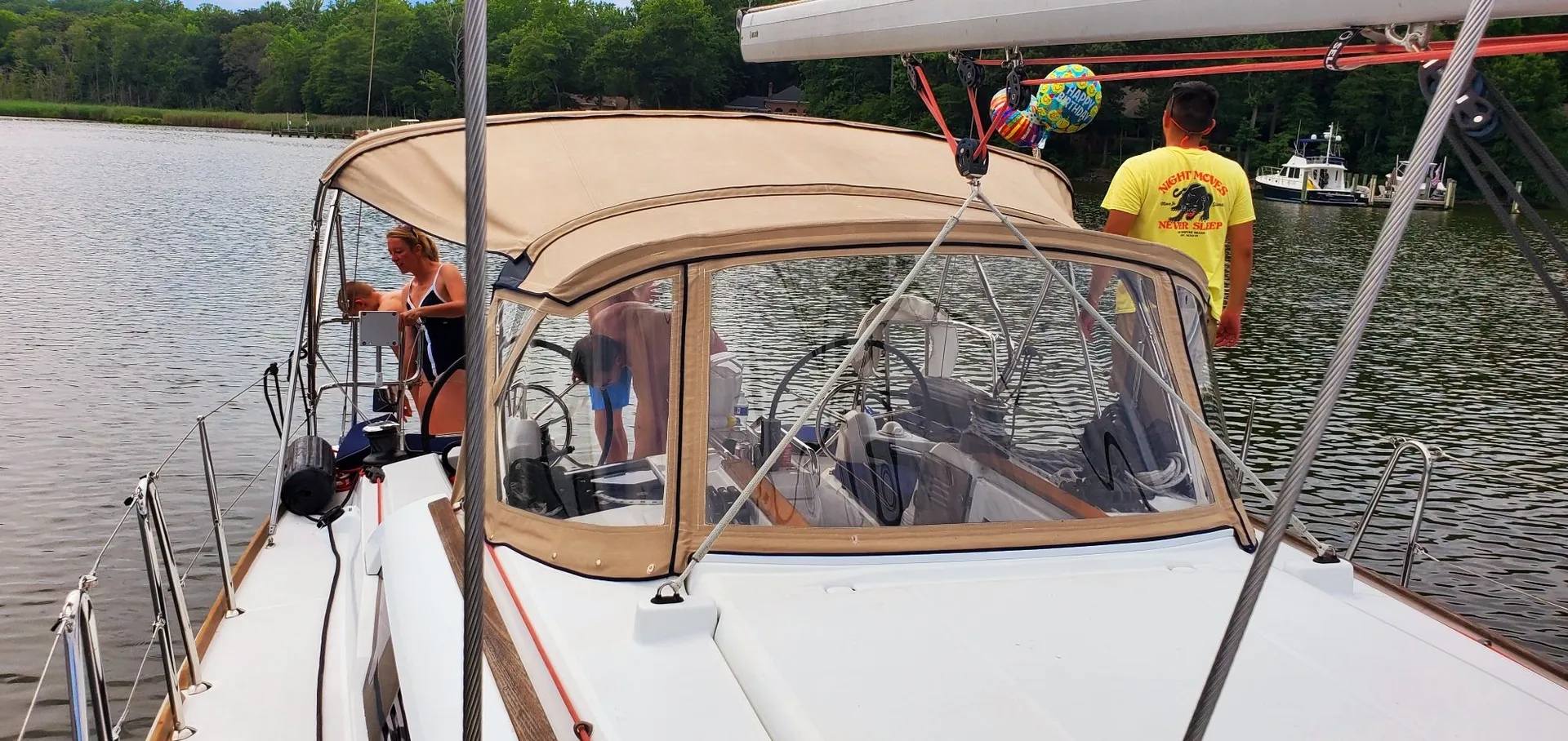 Sail away on the Chesapeake Bay with Chessie from Annapolis!  