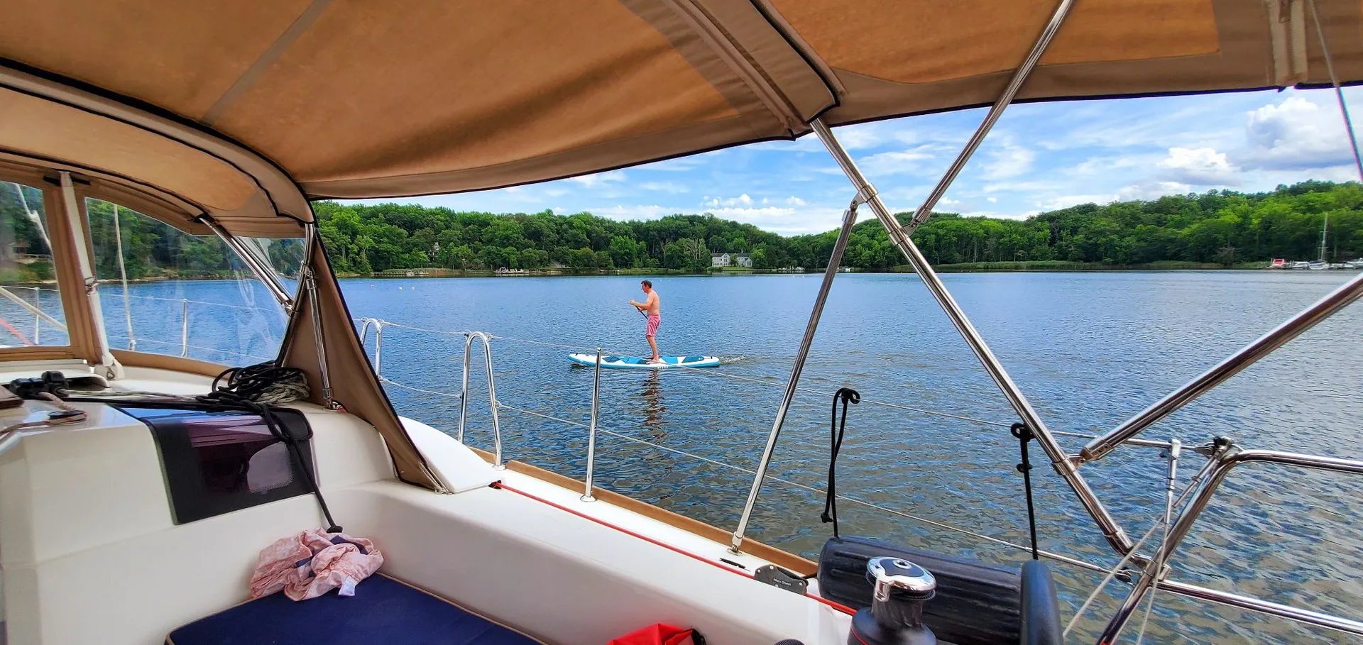 Sail away on the Chesapeake Bay with Chessie from Annapolis!  