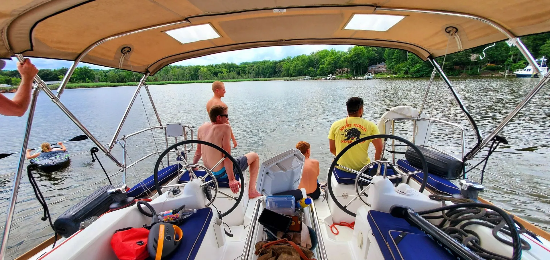 Sail away on the Chesapeake Bay with Chessie from Annapolis!  
