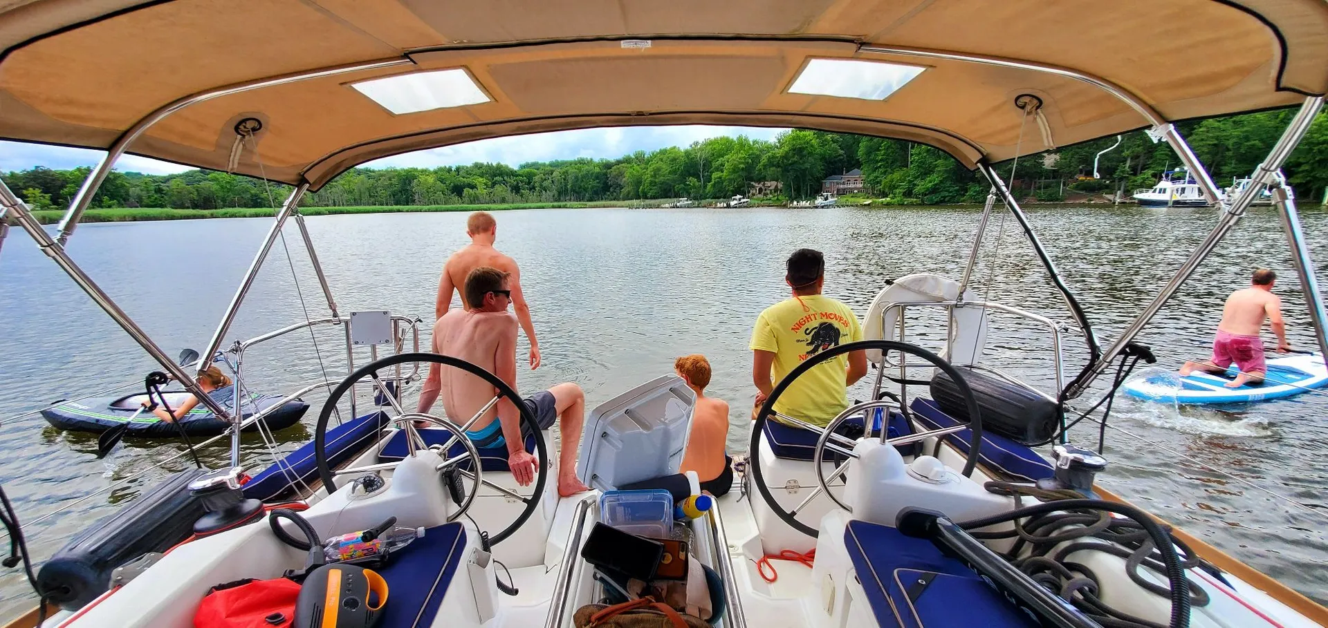 Sail away on the Chesapeake Bay with Chessie from Annapolis!  