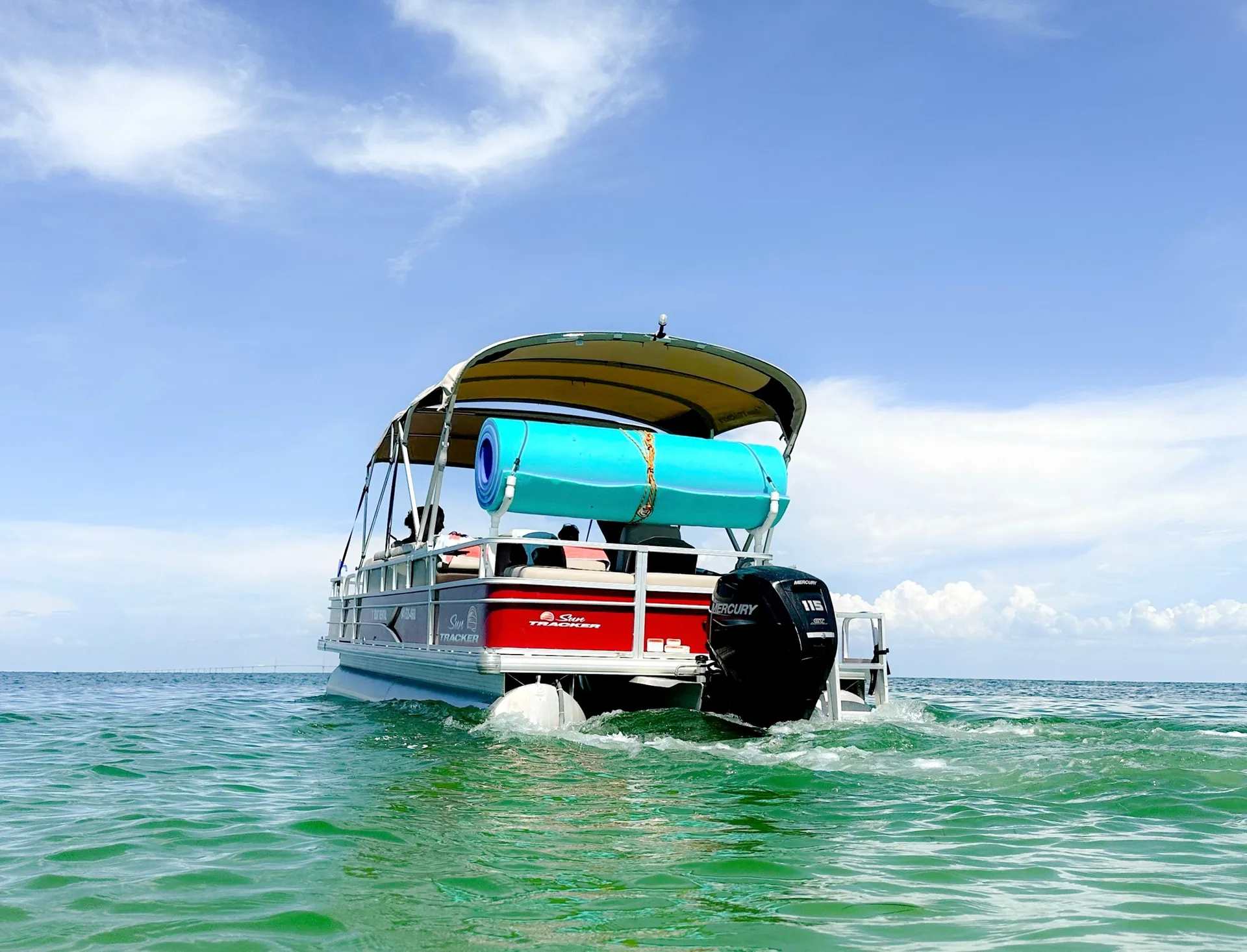 Large Pontoon Boat In Bradenton Manatee