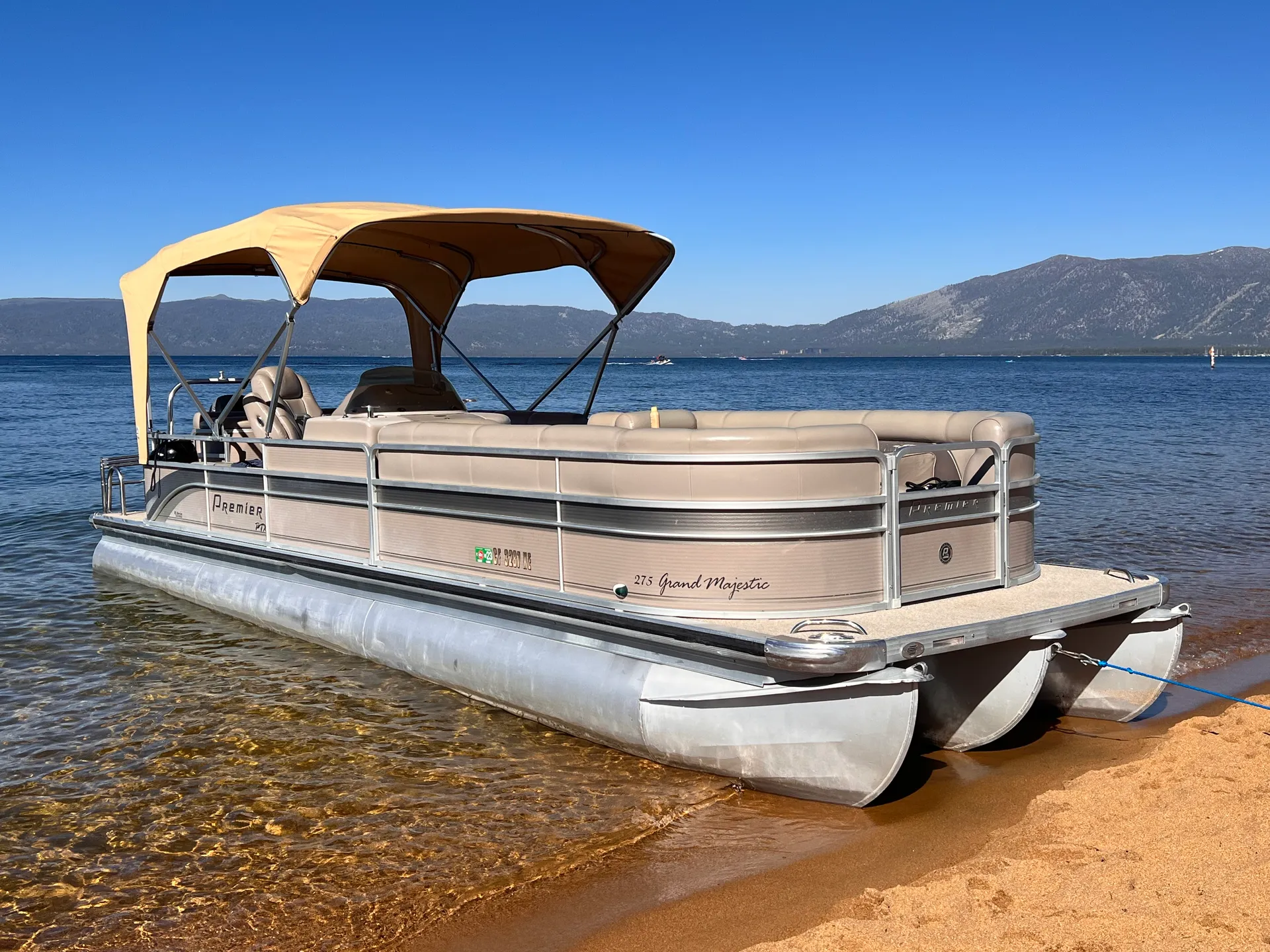 Premier Marine 275 Grand Majestic RE Triple Tube in South Lake Tahoe, CA — photo 3