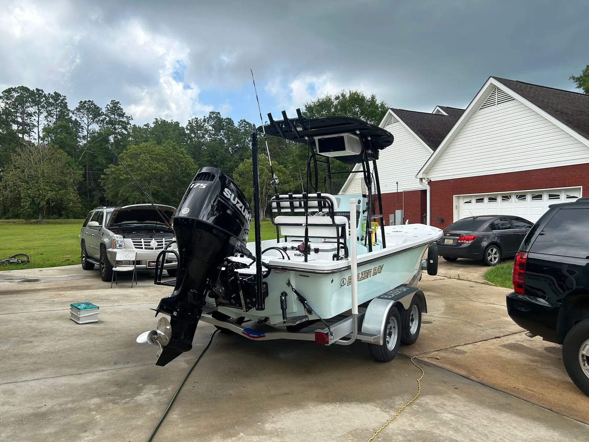 22' Blazer Bay center console at  Theodore, AL!