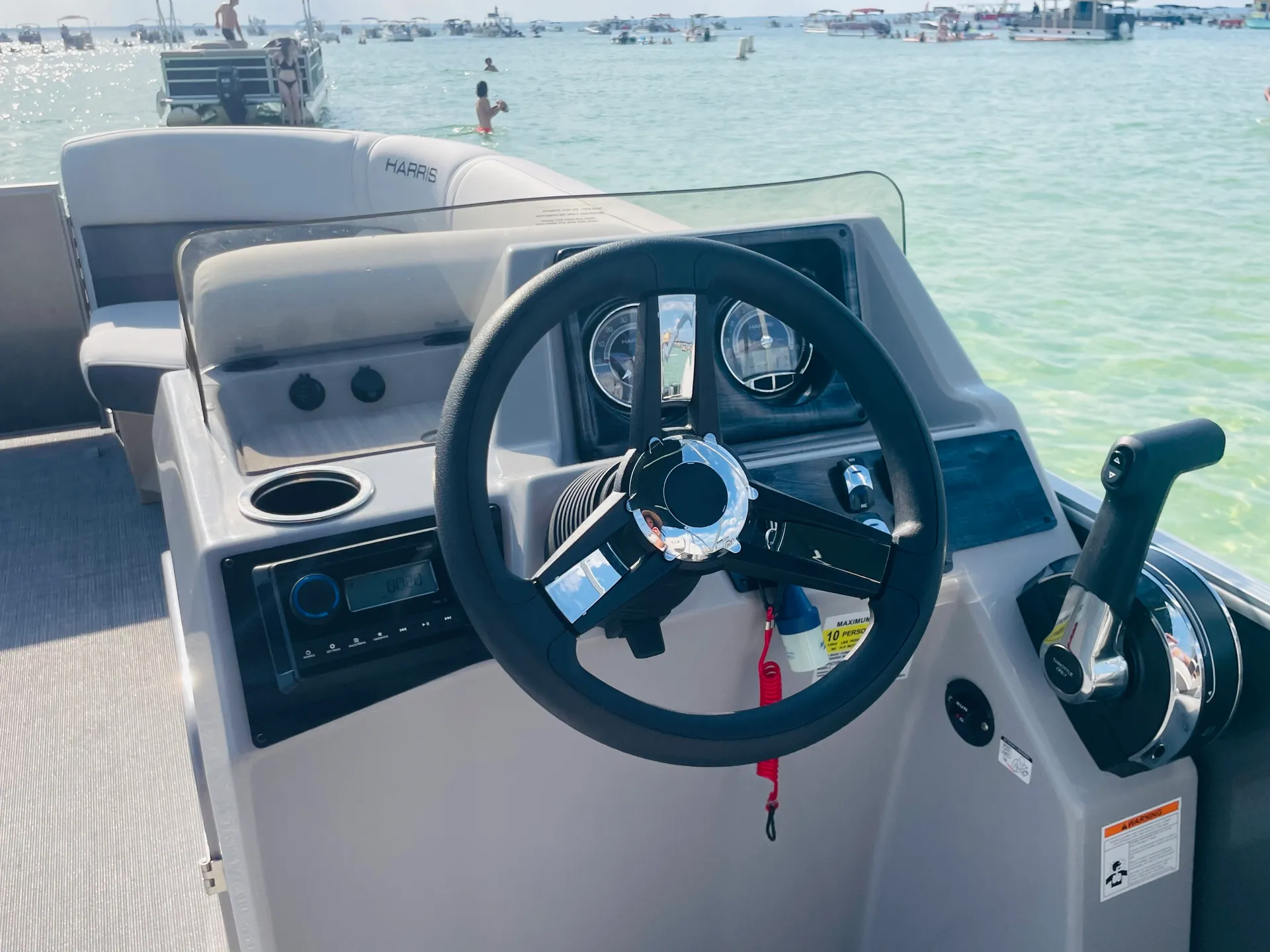 Always Wet Brand New Pontoon Boat in Destin, Florida