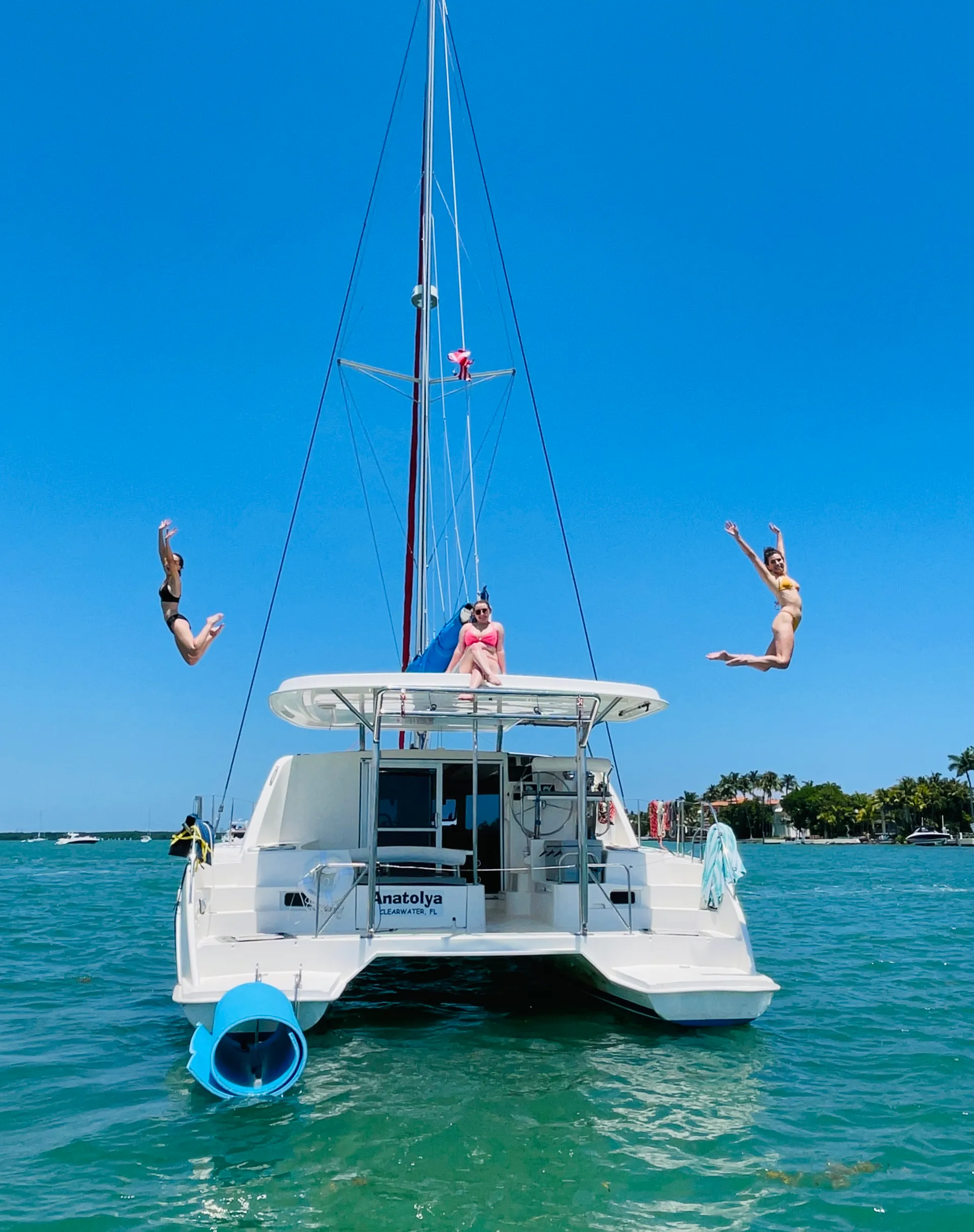 Luxury Sailing Catamaran in Brickell