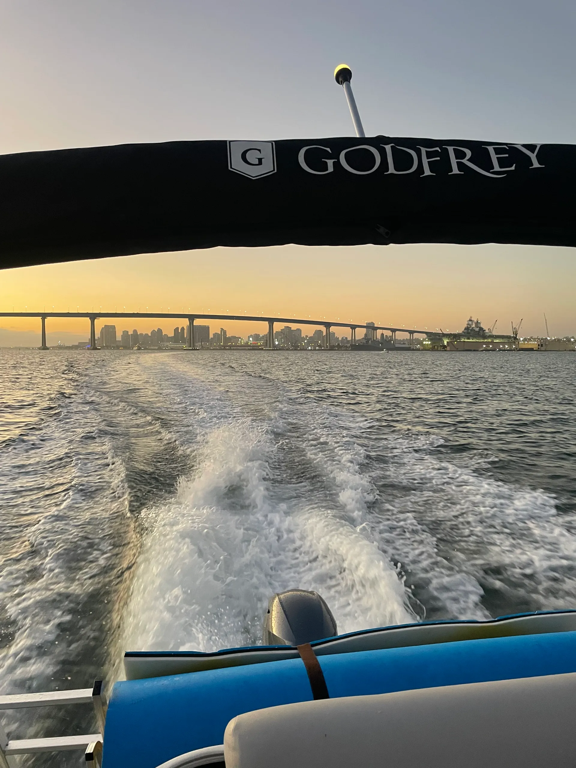 Cruise/Party on a NEW 2022 Godfrey Pontoon in San Diego Bay