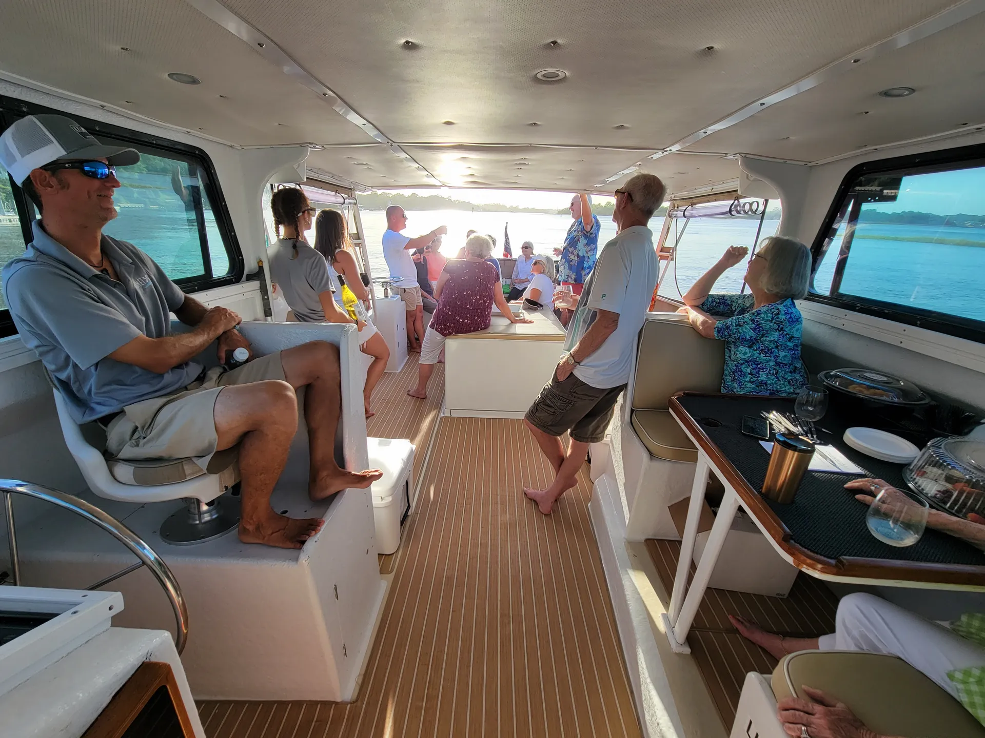 Private Picnic Party Boat up to 23 passengers