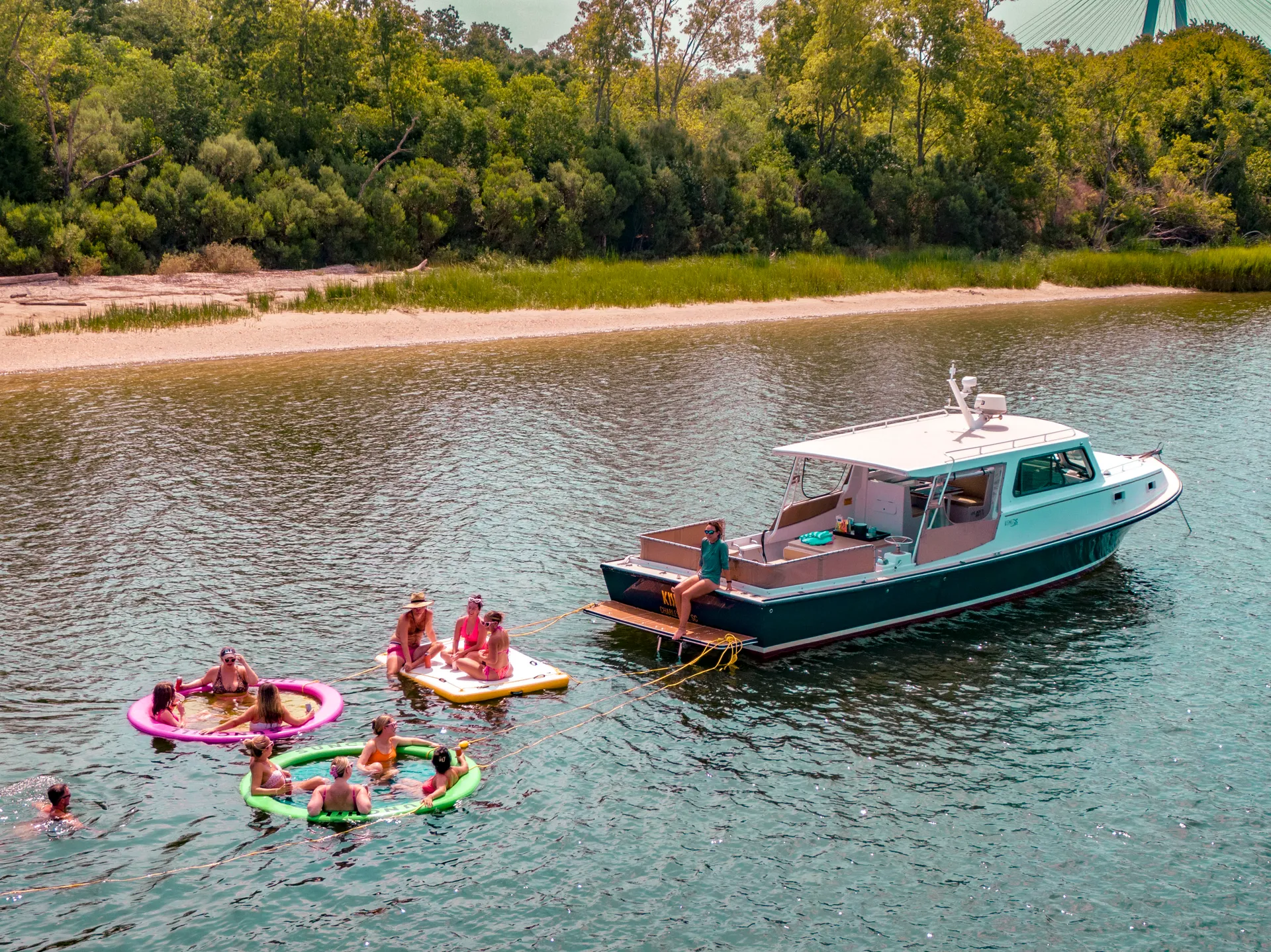 Private Picnic Party Boat up to 23 passengers
