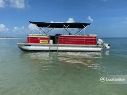 2019 Luxury Tritoon with dual bimini | John's Pass Sandbar/St Pete FL