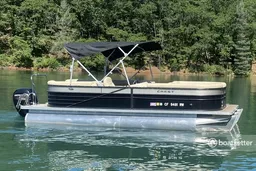 Crest Pontoon 24 foot with ski tow bar *Launch, fuel, & tube included!