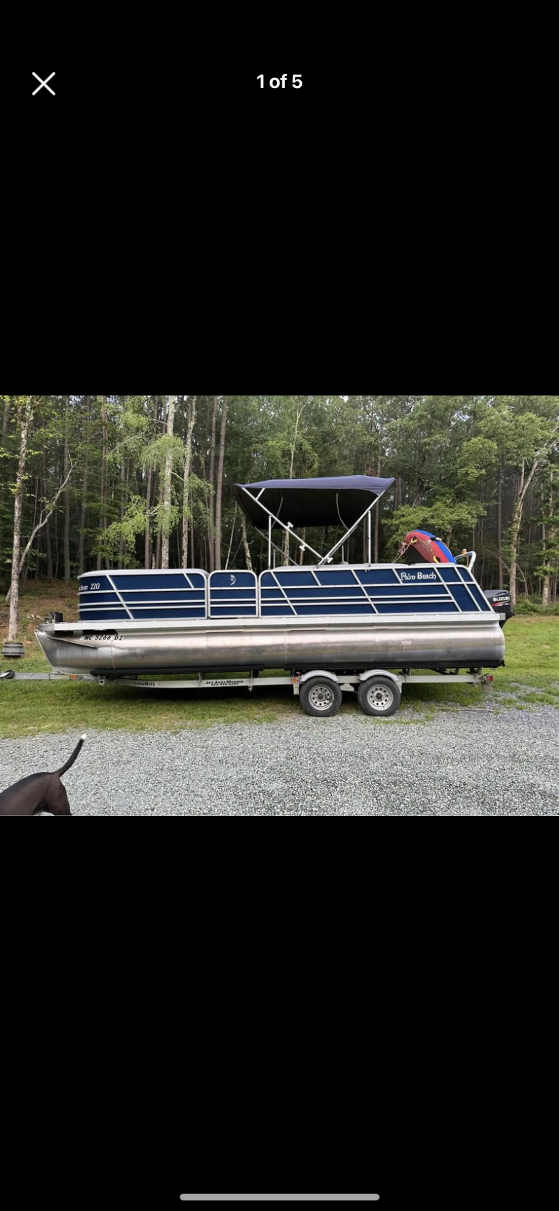23 FT PONTOON - CLEAN, SPACIOUS, &amp; FUN! COME RELAX ON OUR BOAT! 