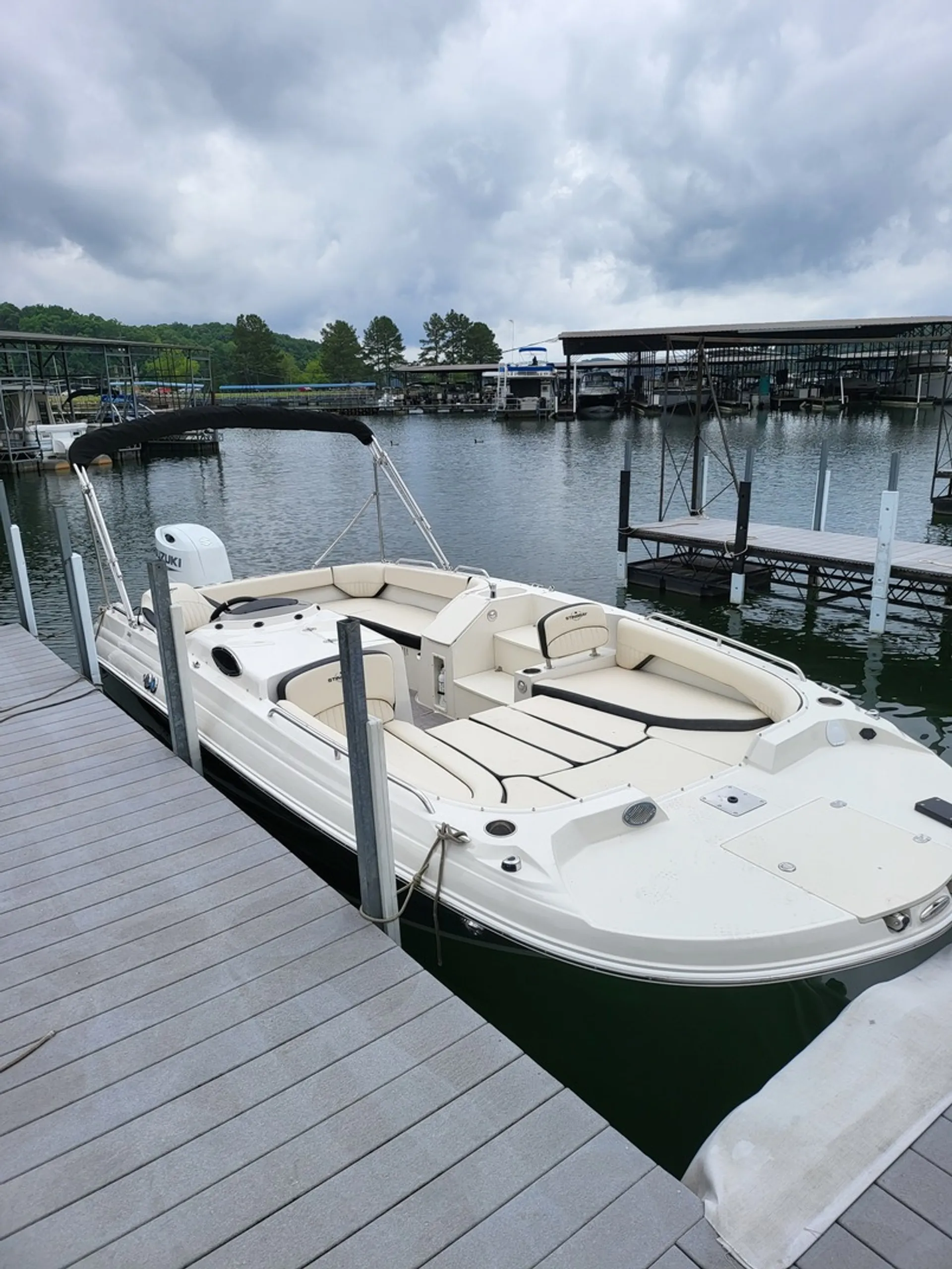 Stingray Ski/Fishing 12person Deckboat for Lake Lanier
