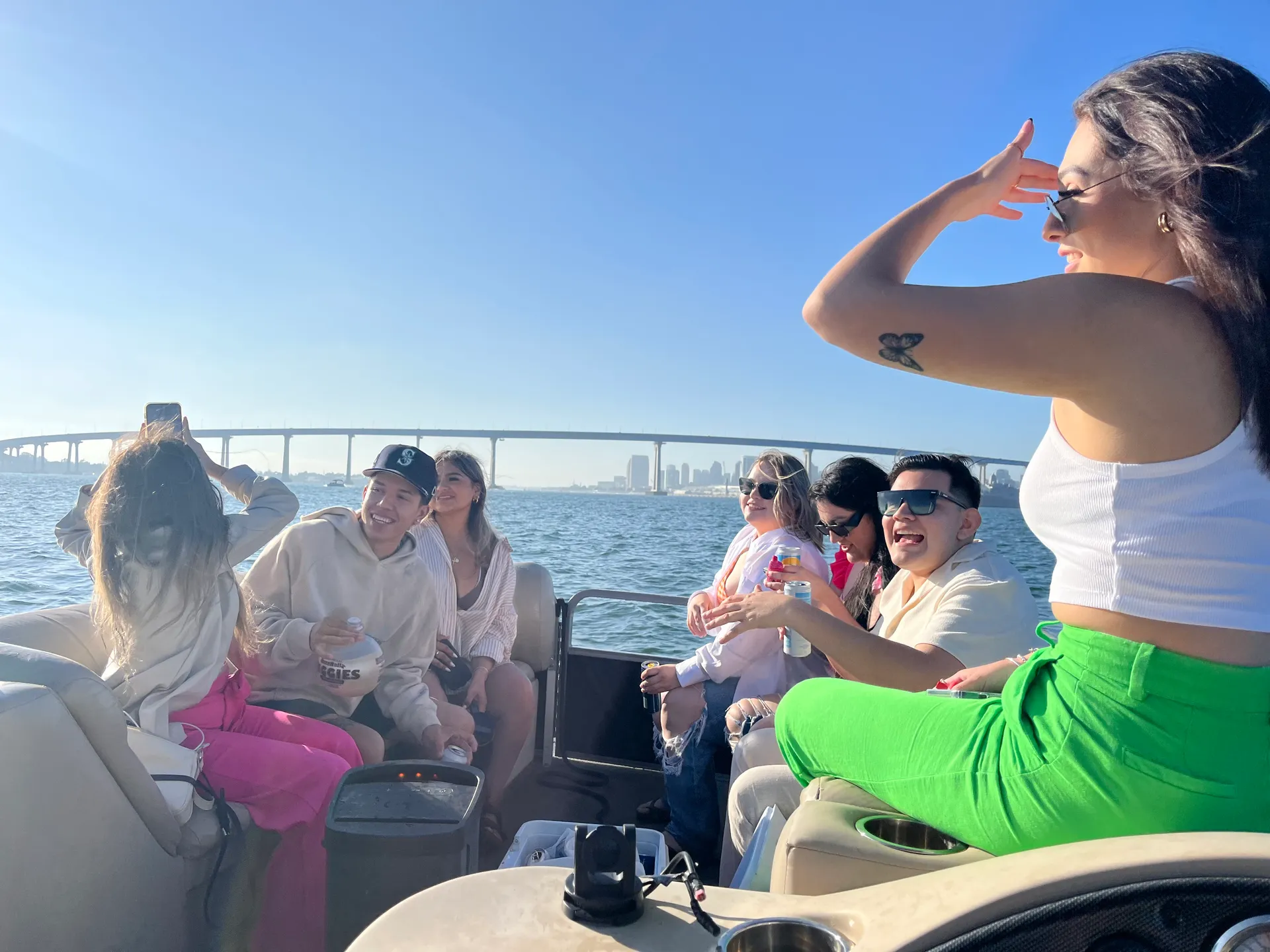 Sun Tracker by Tracker Marine Party Barge 240  in San Diego, CA — photo 7