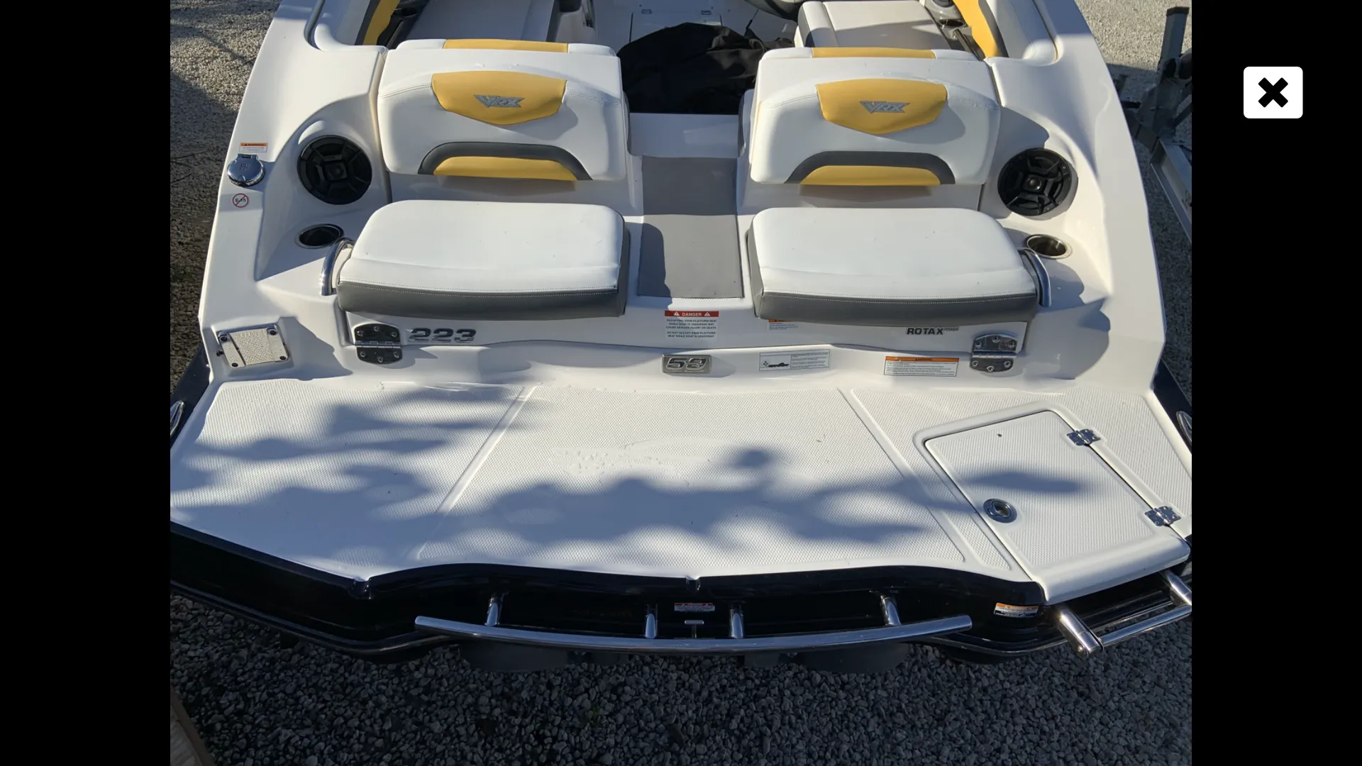 CHAPARRAL BOATS 223 VORTEX VRX W/TRAILER in Newport Beach, CA — photo 7