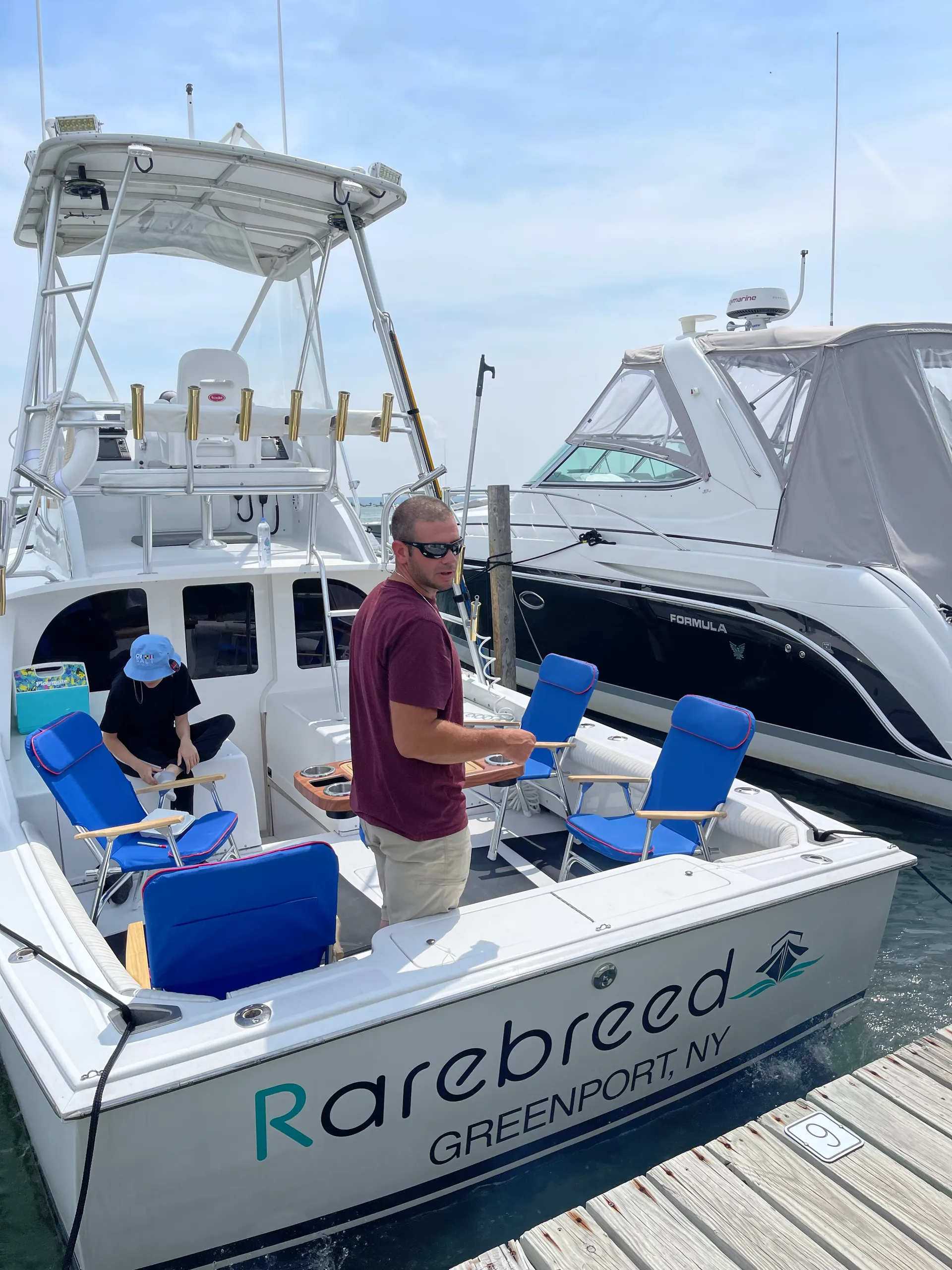 31’ Bertram with local Captain & fuel included.