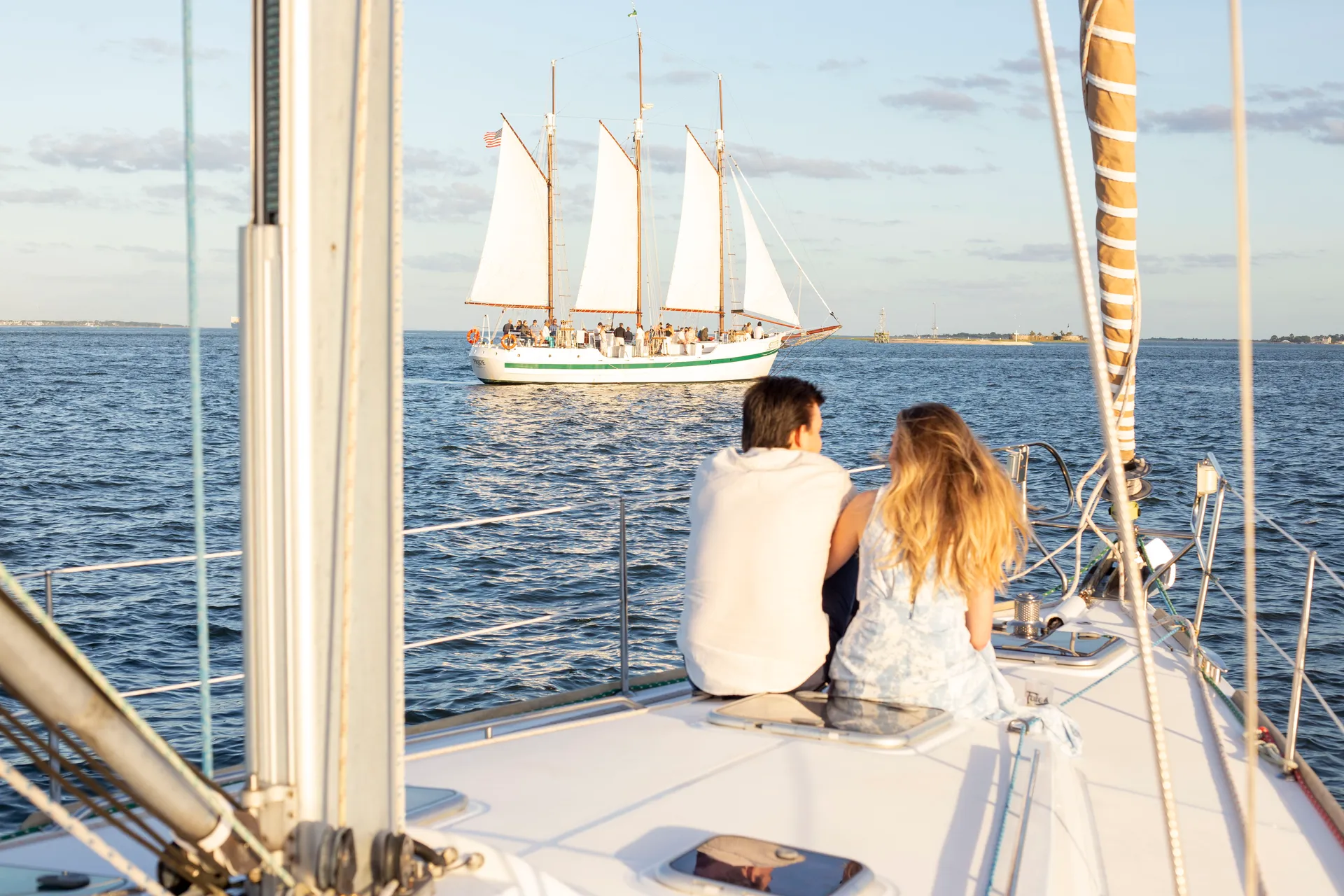 Private luxury sailing and dolphin tours on Fate