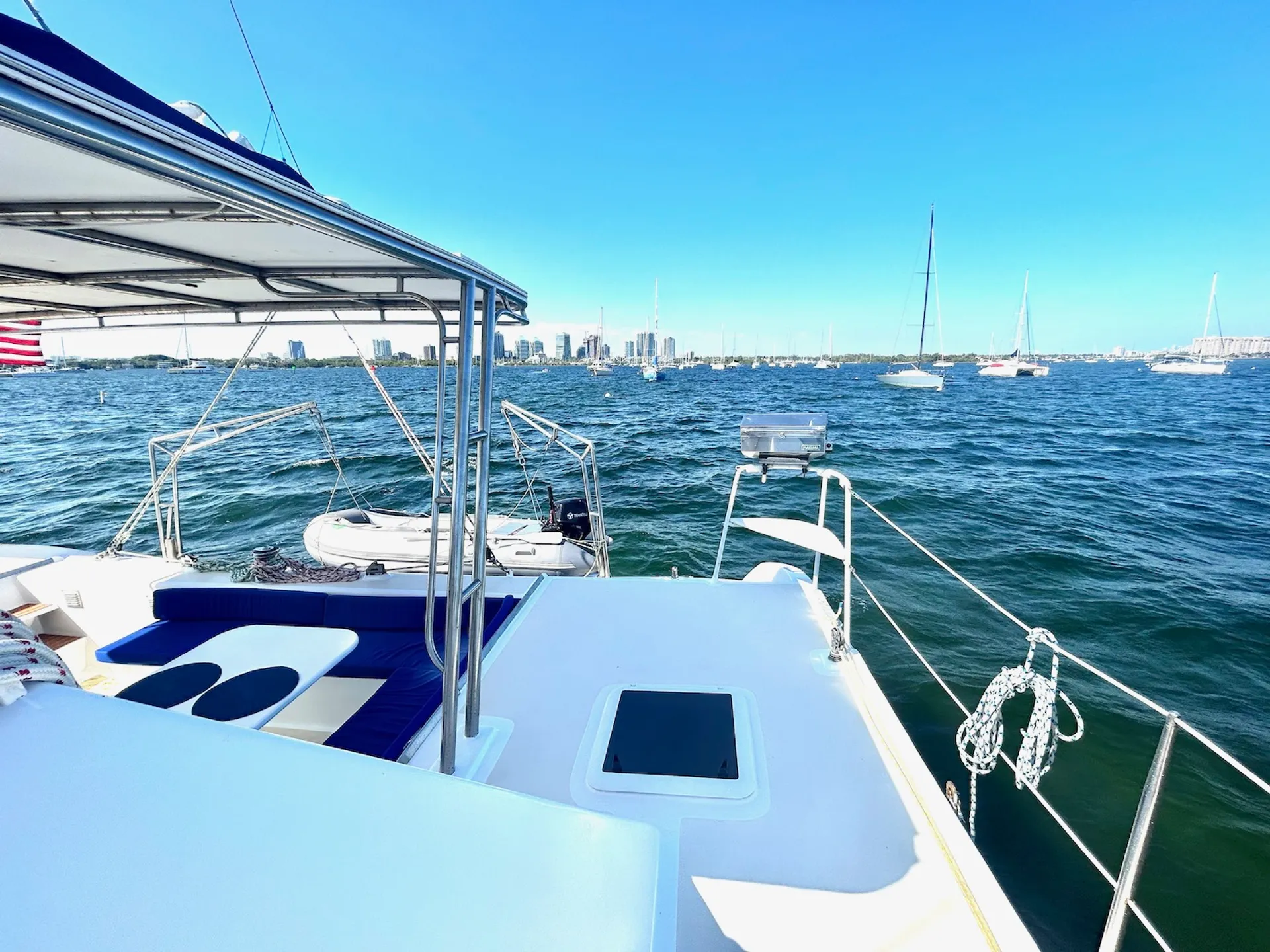 48ft Sailing Catamaran | Relaxing Day Charter in Miami