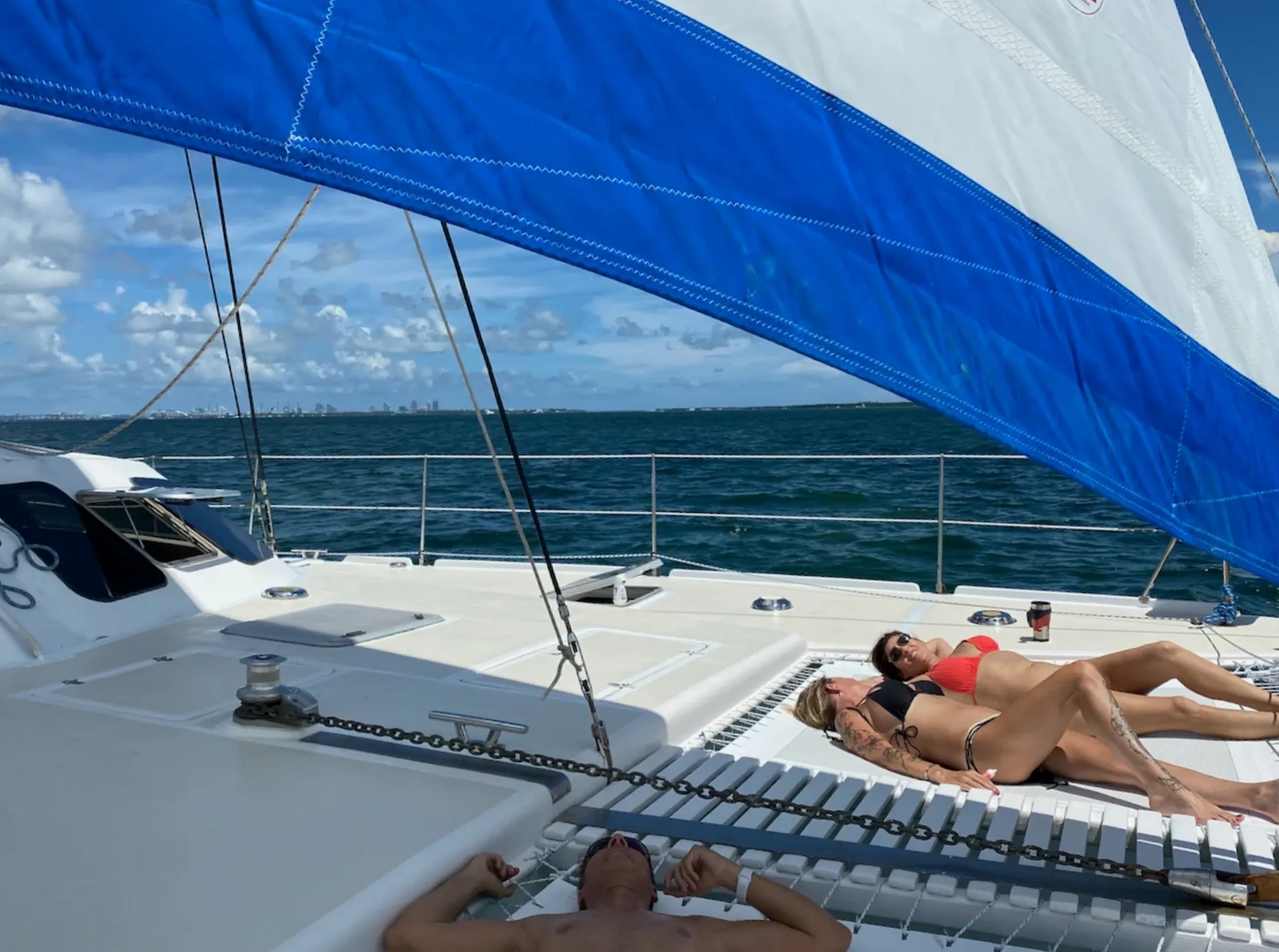48ft Sailing Catamaran | Relaxing Day Charter in Miami